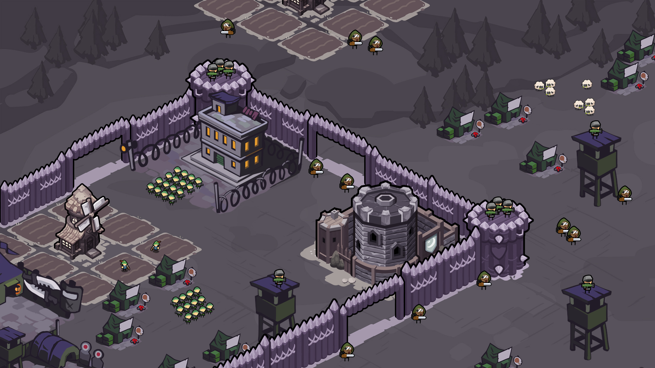 اسکرین شات 8 بازی Stick World Z: Zombie War TD