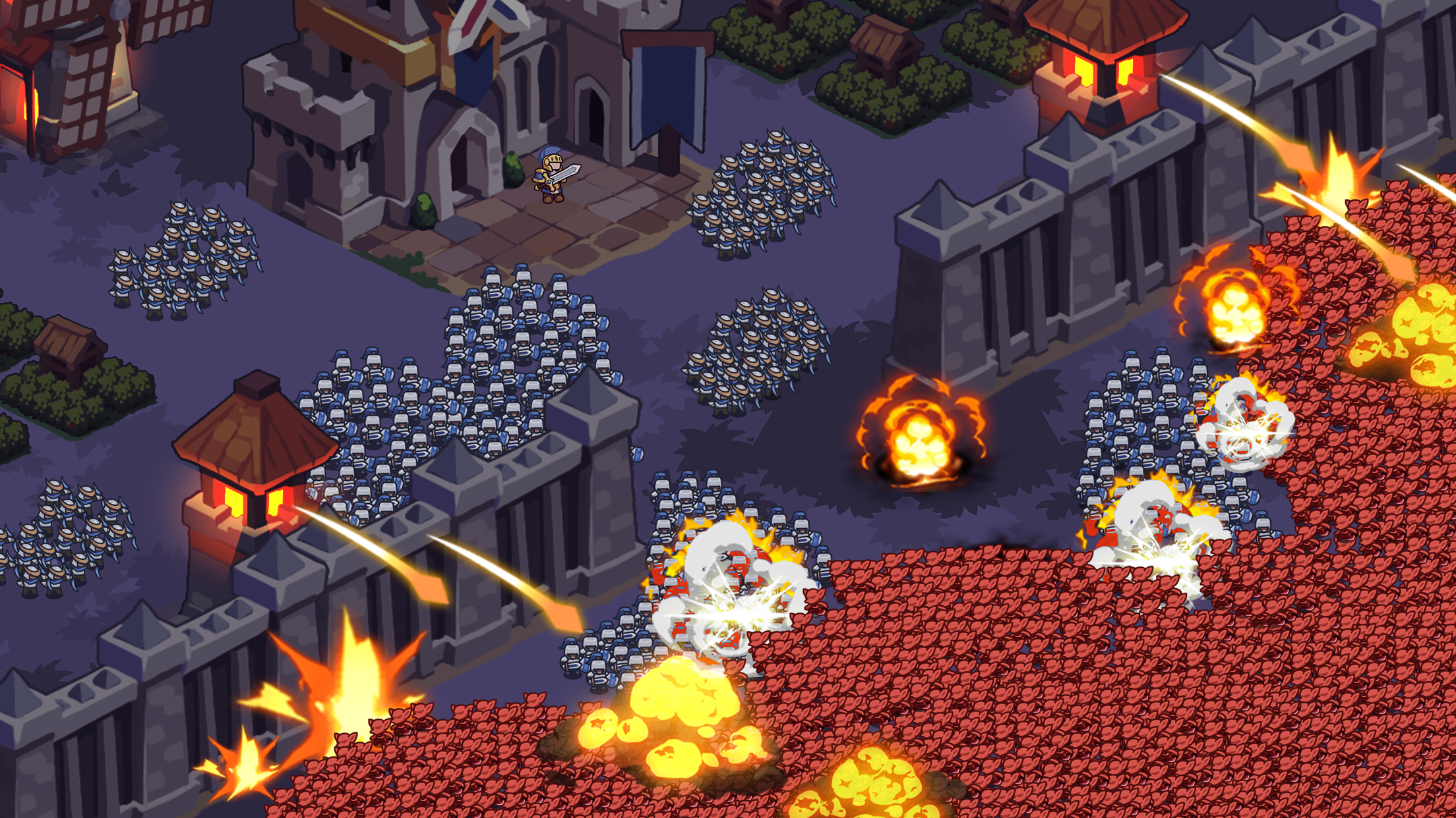 اسکرین شات 5 بازی Nighty Knight: Frontier War TD