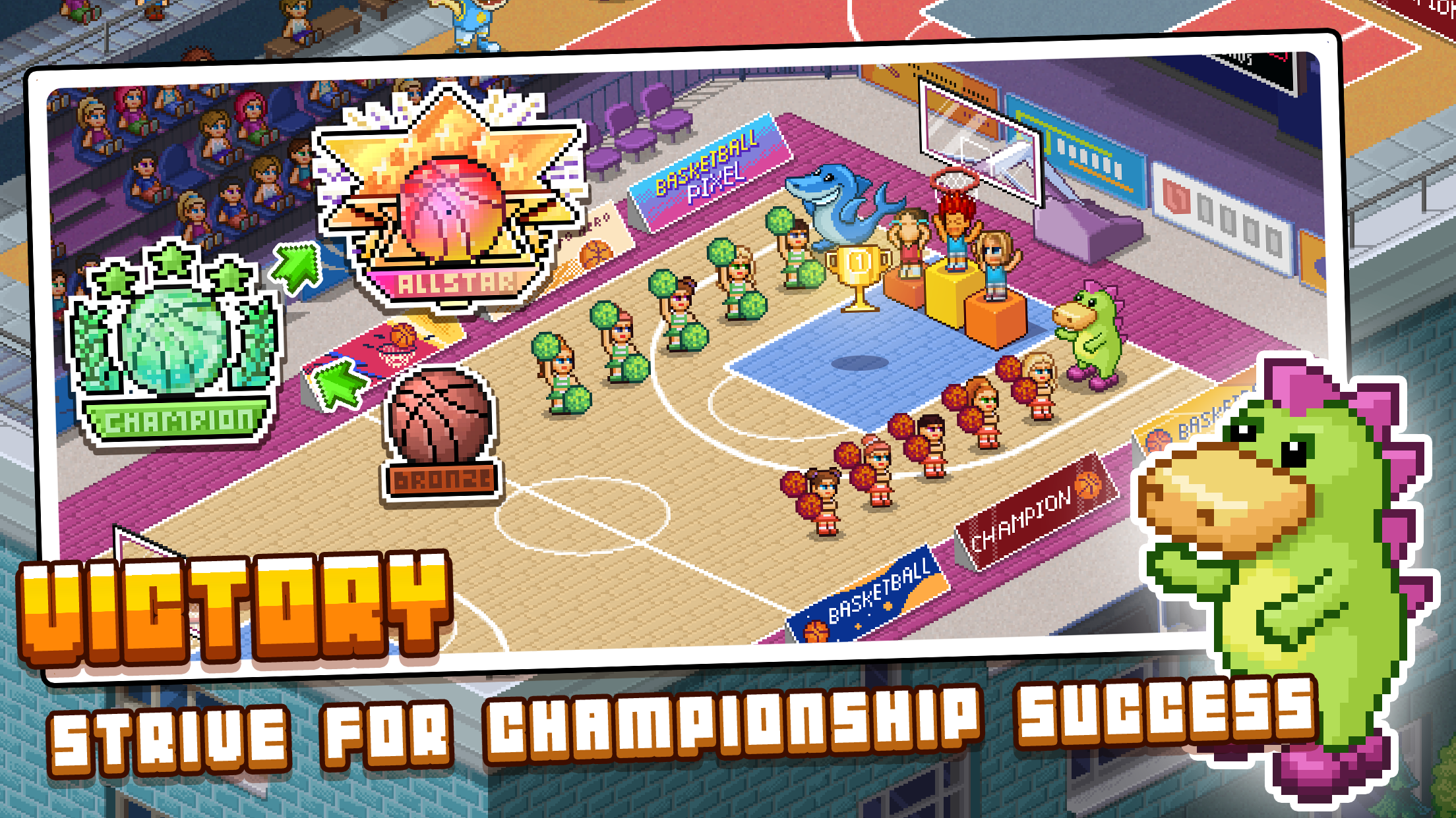 اسکرین شات 5 بازی Pixel Basketball: Multiplayer