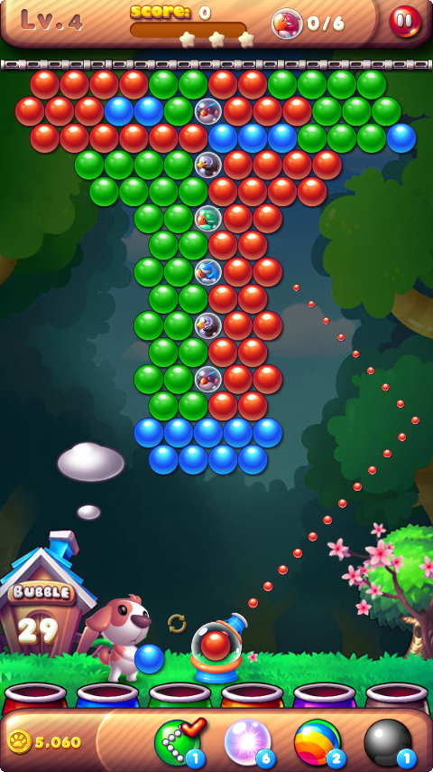 اسکرین شات 1 بازی Bubble Bird Rescue 2 - Shoot!