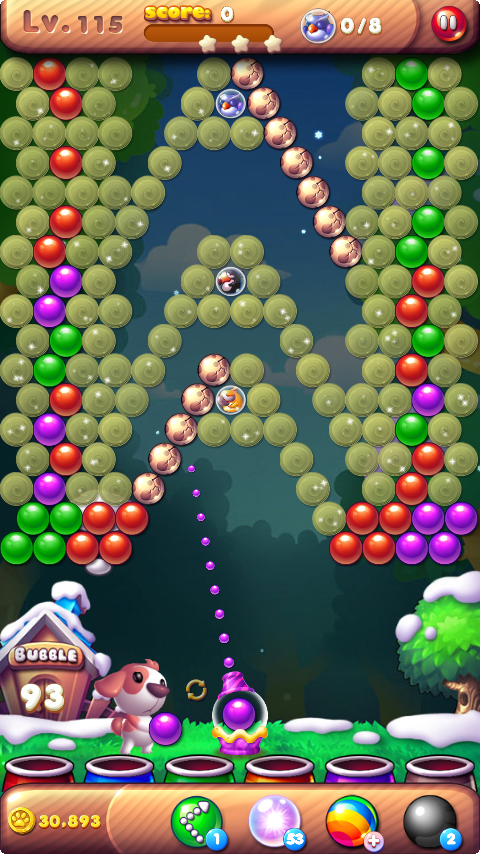 اسکرین شات 4 بازی Bubble Bird Rescue 2 - Shoot!