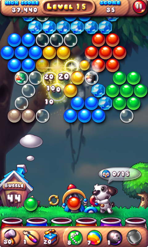 اسکرین شات 4 بازی Bubble Bird Rescue