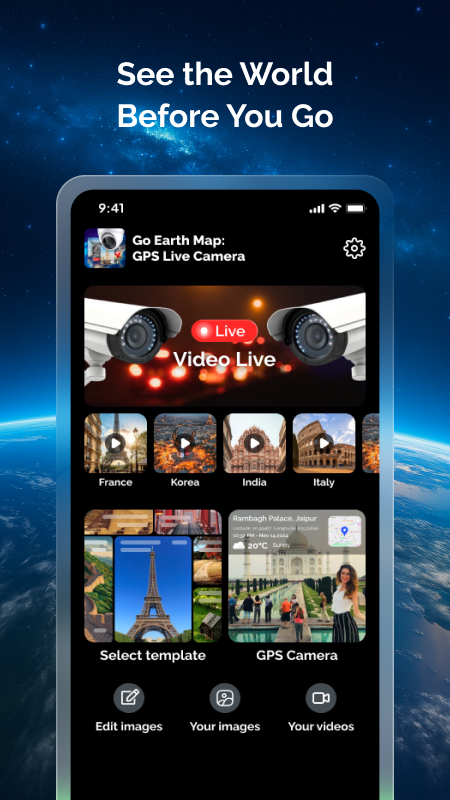 اسکرین شات 6 برنامه GPS Camera: GPS Geotag Photo