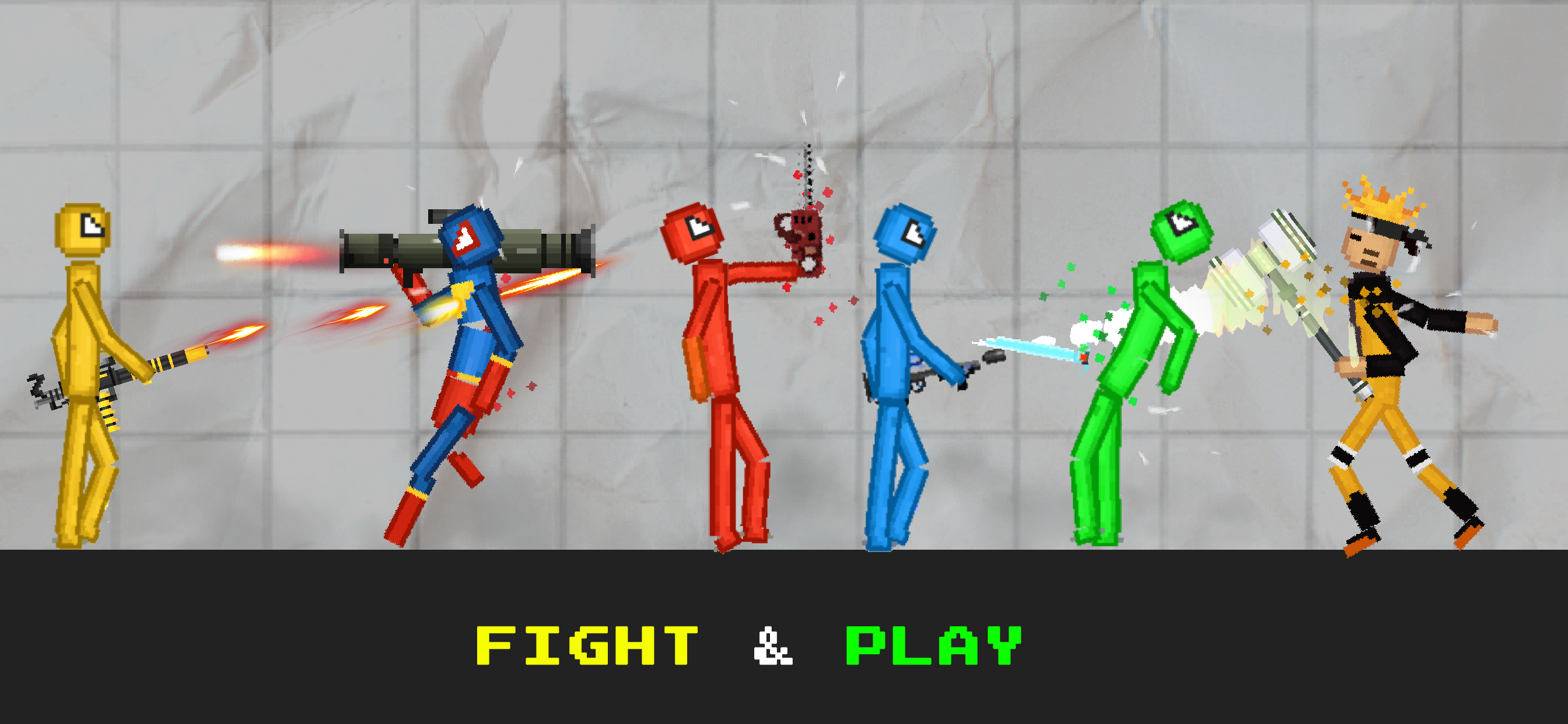 اسکرین شات 4 بازی Stickman Playground