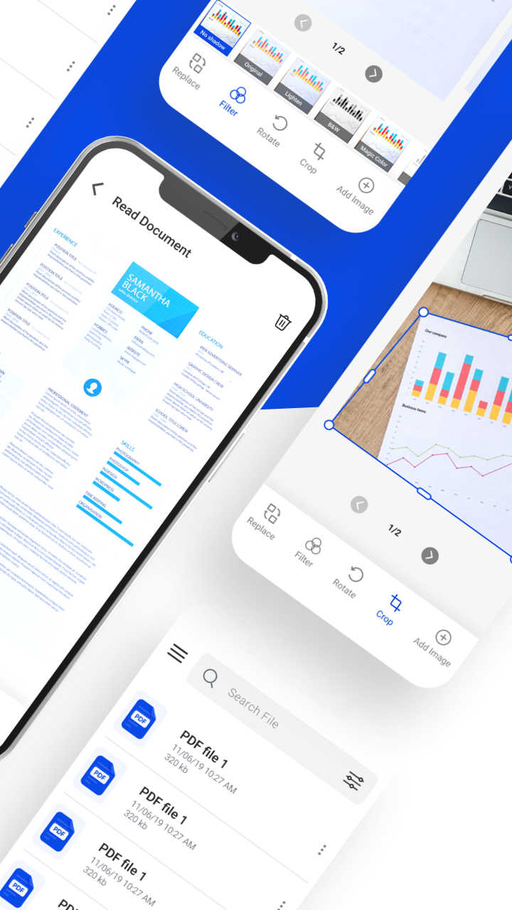 اسکرین شات 5 برنامه PDF Scanner: Scan to PDF, OCR