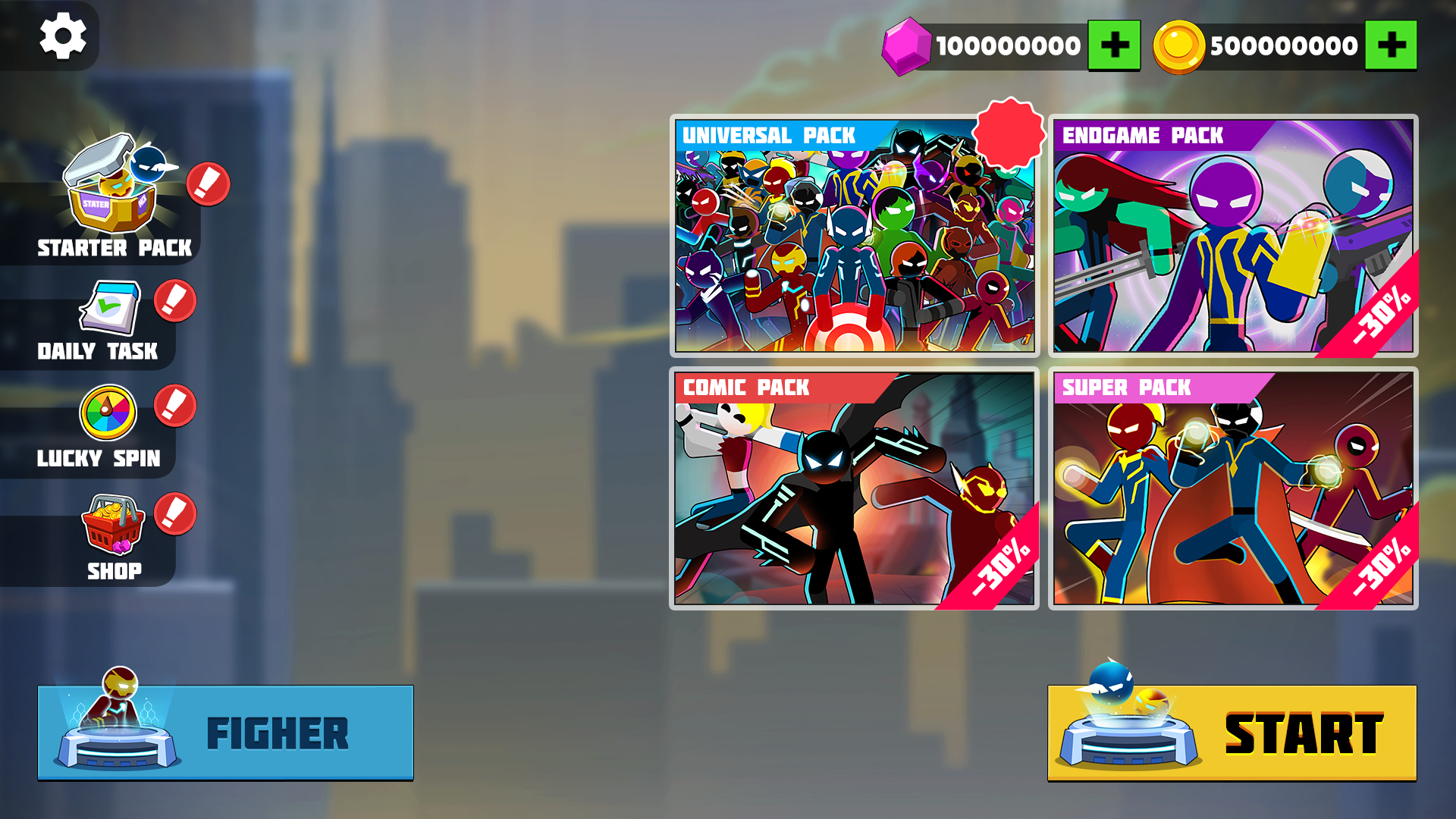 اسکرین شات 3 بازی Supreme Stick: Merge Fighting