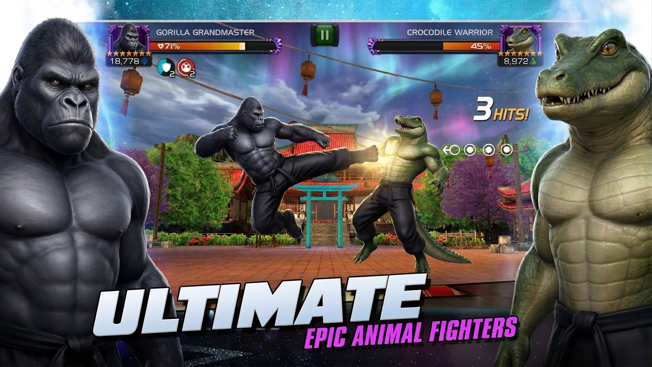 اسکرین شات 1 بازی Kung Fu Simulator: Hit Tension
