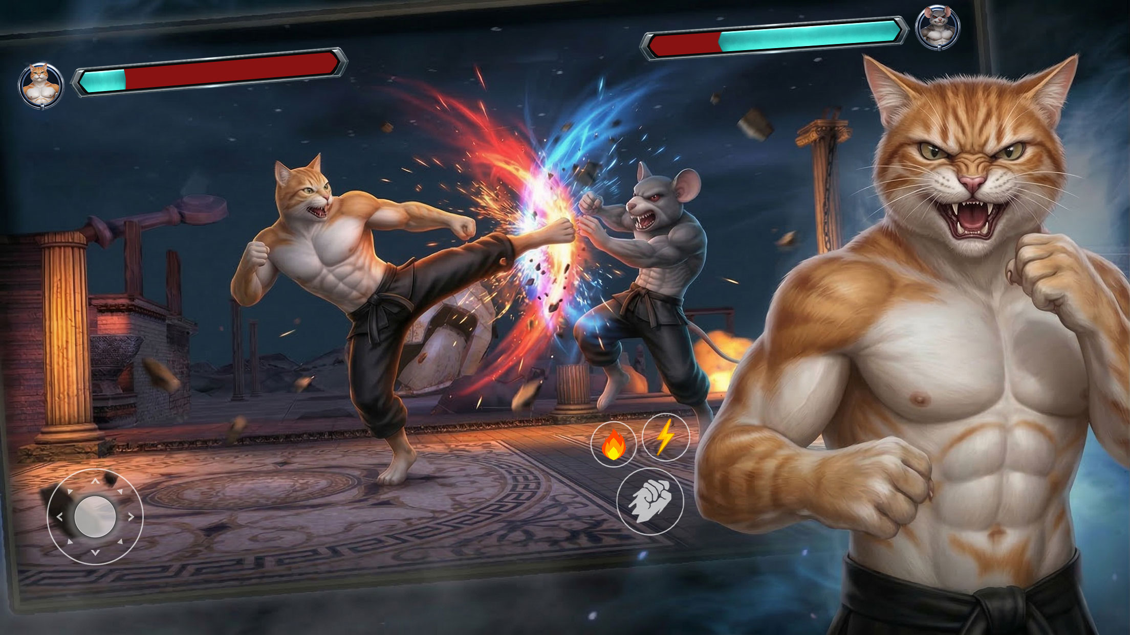اسکرین شات 5 بازی Kung Fu Simulator: Hit Tension