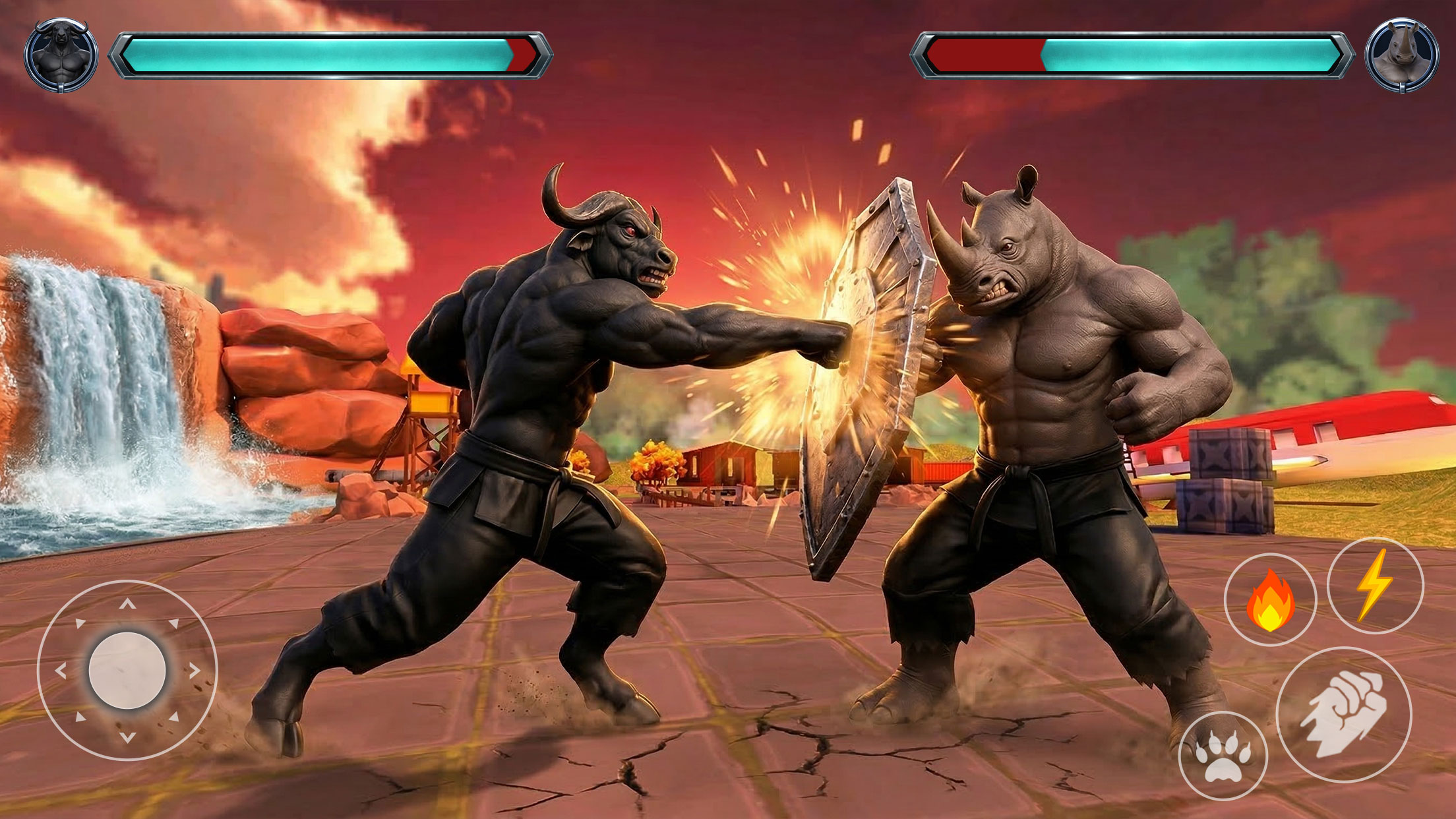 اسکرین شات 3 بازی Kung Fu Simulator: Hit Tension