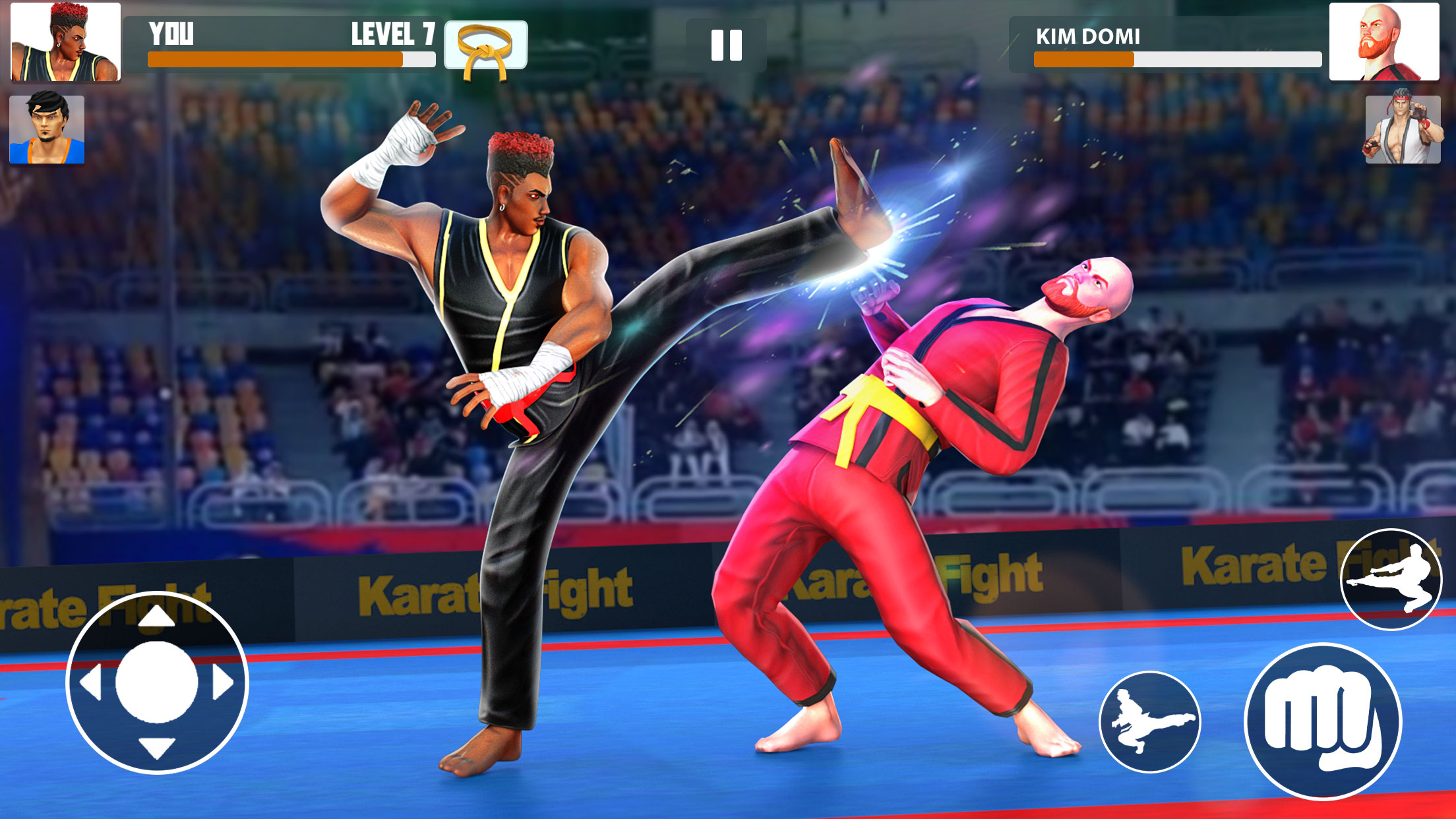 اسکرین شات 1 بازی Karate Fighter: Fighting Games