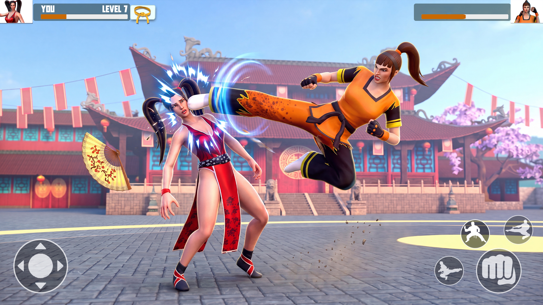اسکرین شات 2 بازی Karate Fighter: Fighting Games