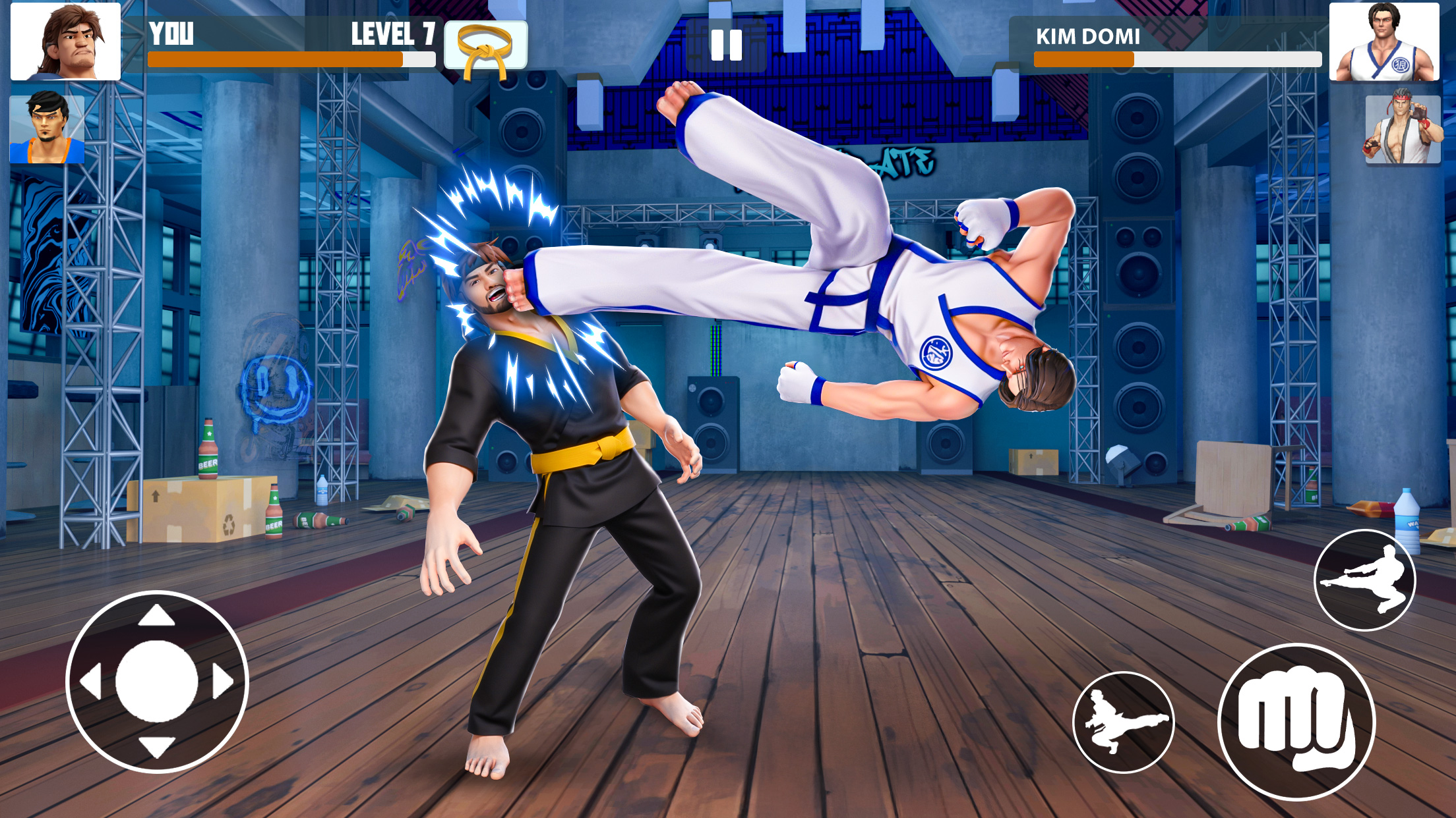 اسکرین شات 1 بازی Karate Fighter: Fighting Games