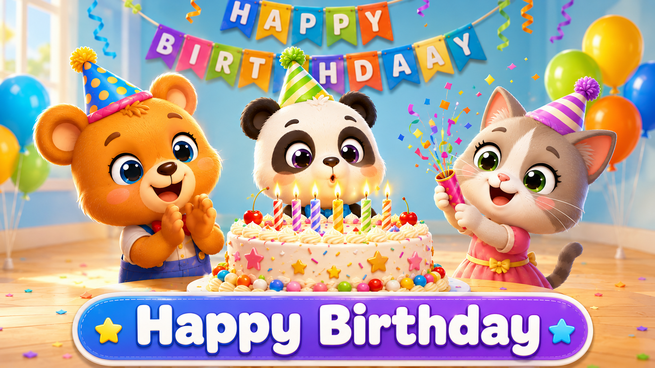 اسکرین شات 5 بازی Kids Birthday Cake & Party