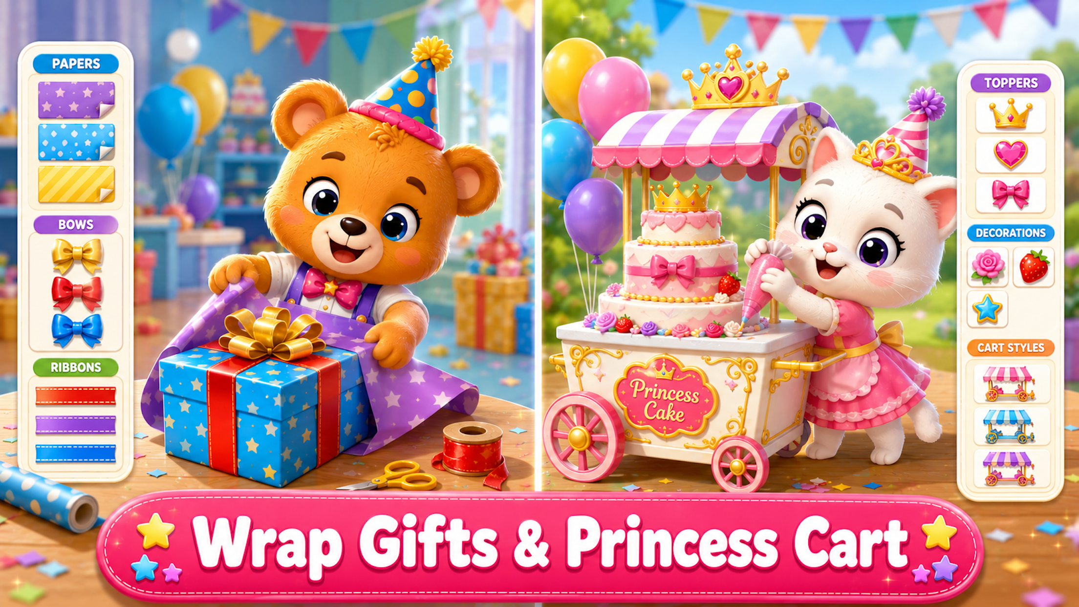 اسکرین شات 7 بازی Kids Birthday Cake & Party