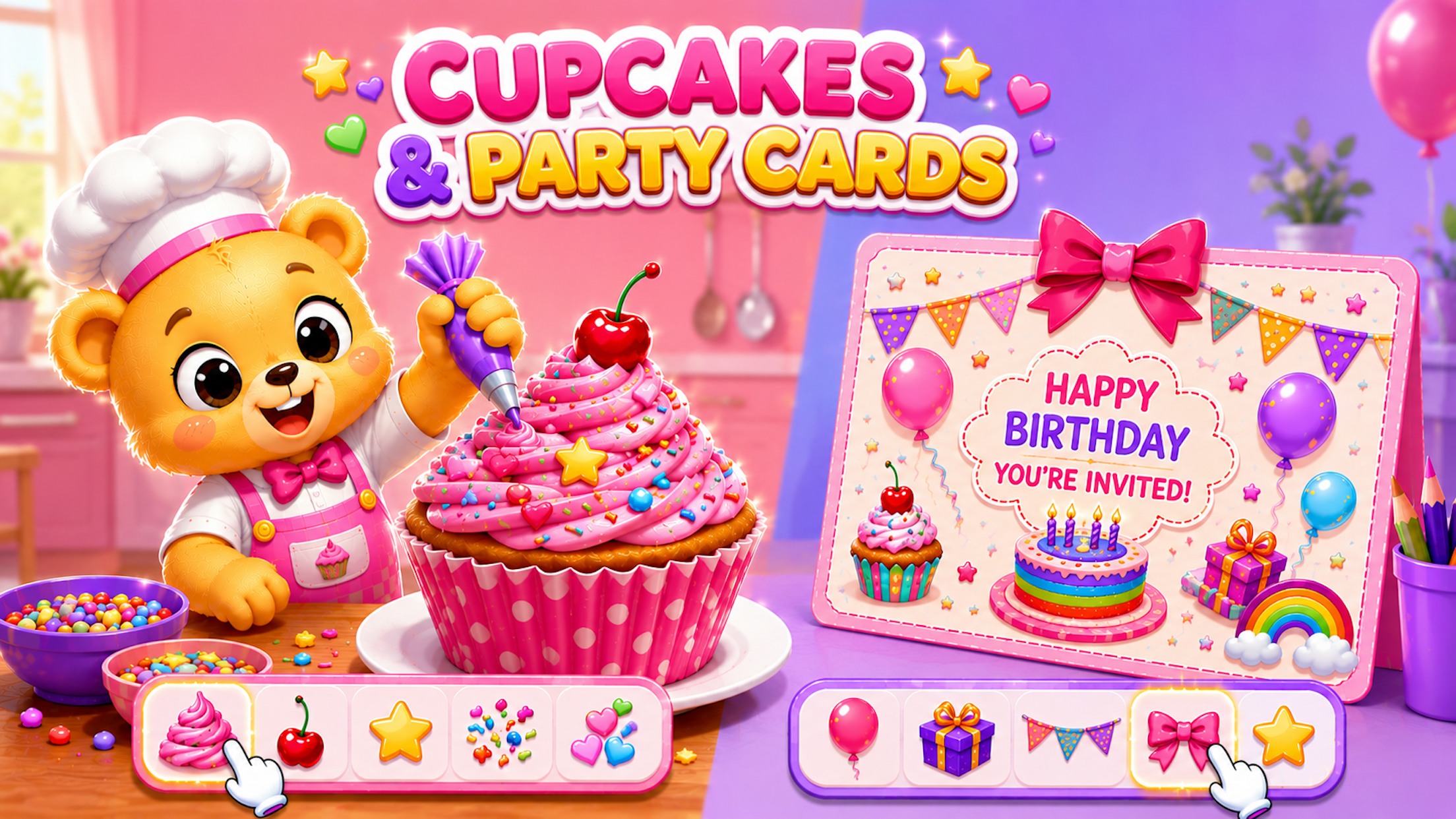 اسکرین شات 8 بازی Kids Birthday Cake & Party