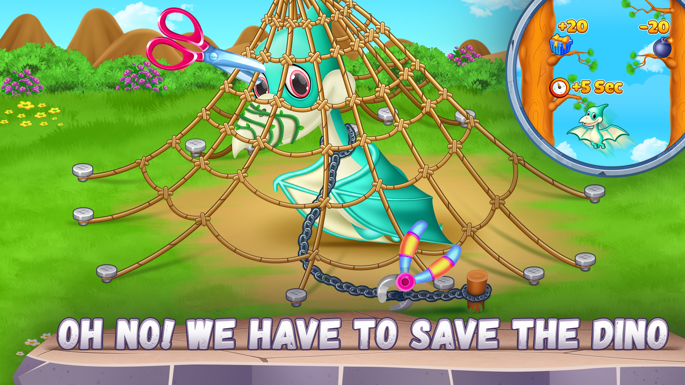 اسکرین شات 1 بازی Dino World - Dino Care Games