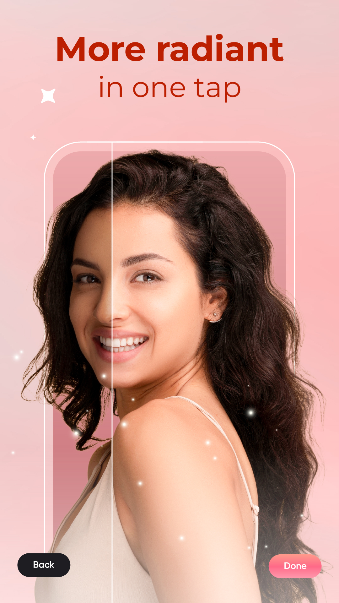 اسکرین شات 1 برنامه LuxeLook - AI Face Editor