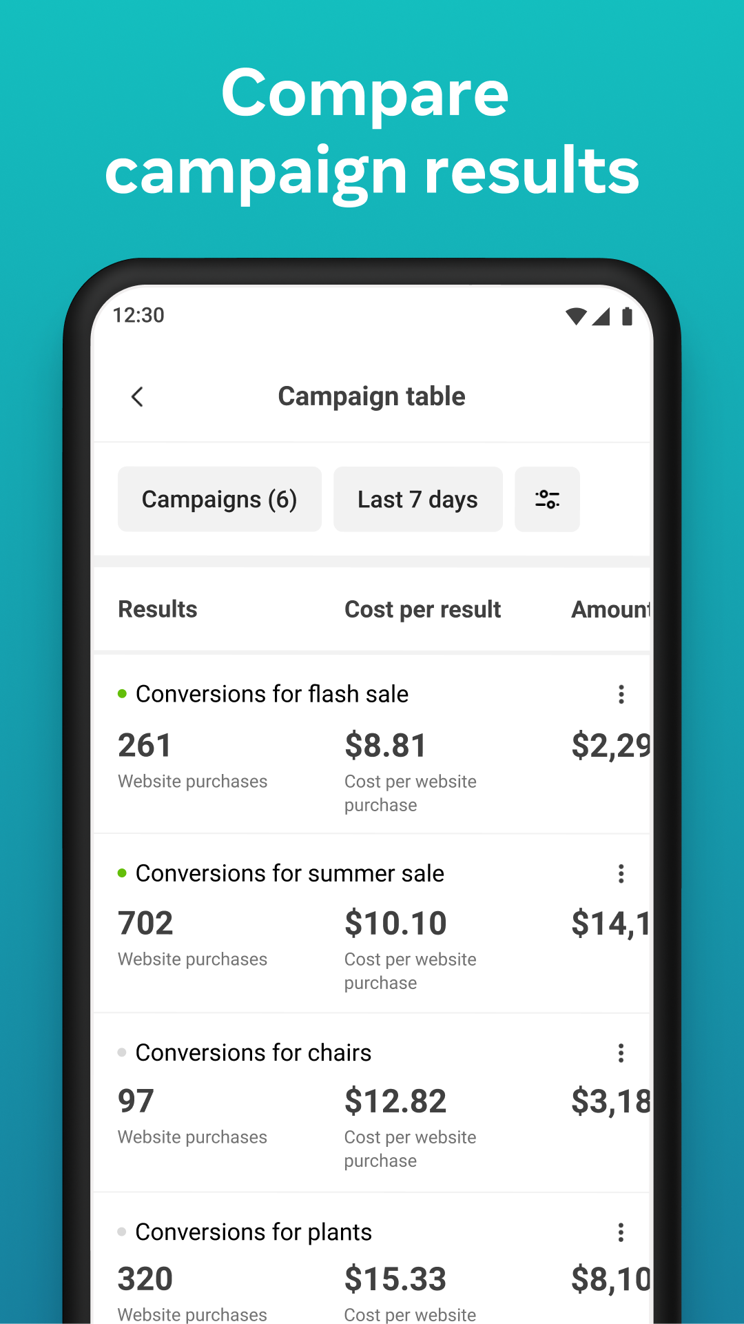 اسکرین شات 3 برنامه Meta Ads Manager