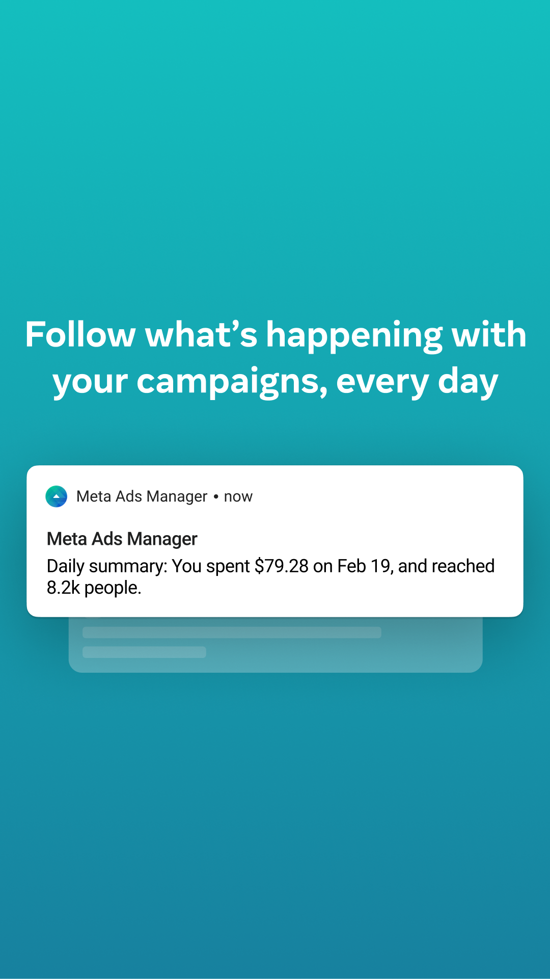 اسکرین شات 7 برنامه Meta Ads Manager