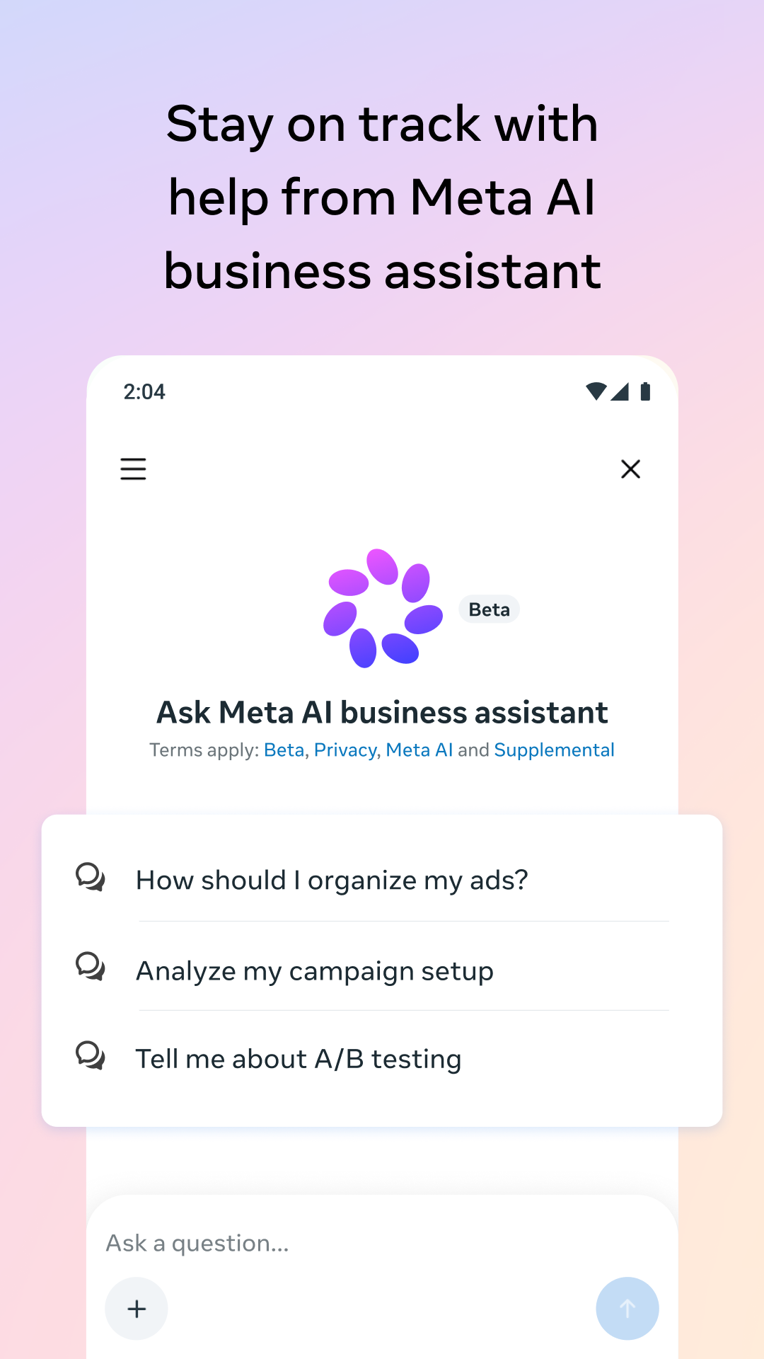 اسکرین شات 7 برنامه Meta Ads Manager