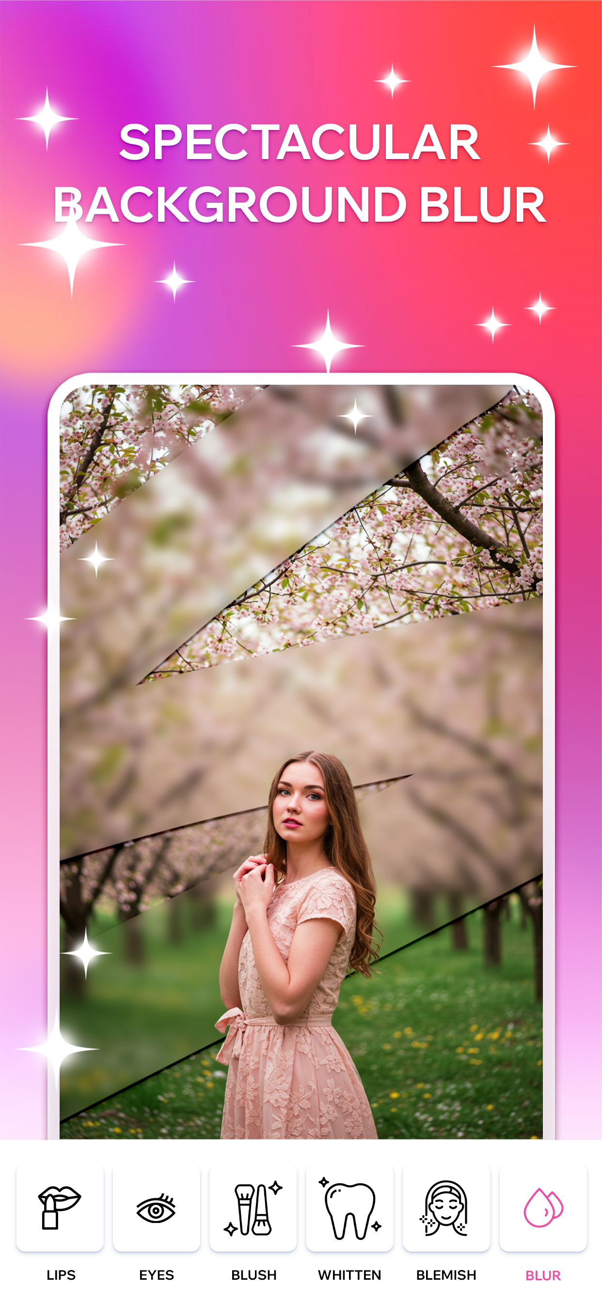 اسکرین شات 5 برنامه Pimple Remover & Makeup Cam