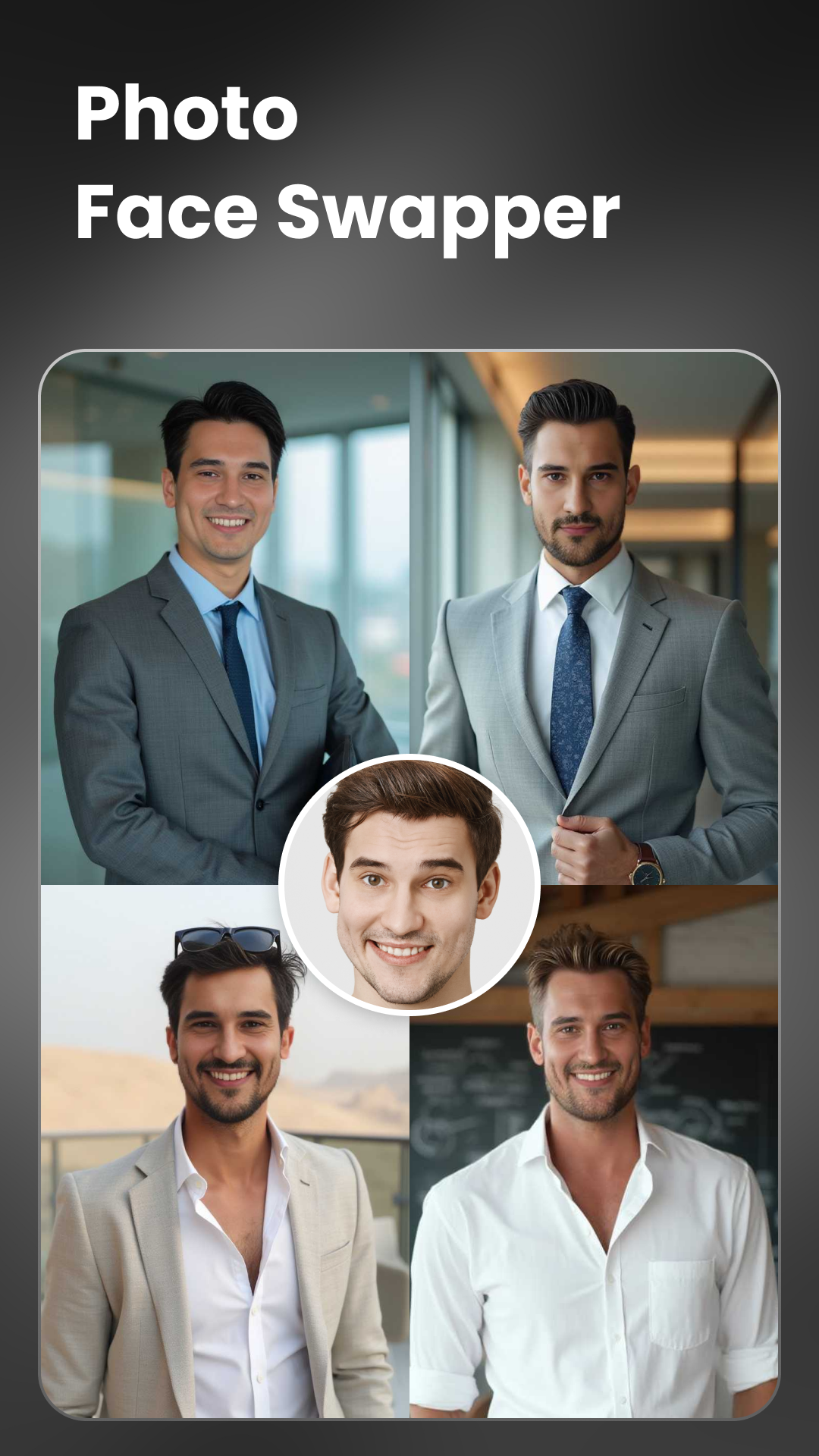 اسکرین شات 3 برنامه Face Swap - AI Photo Editor