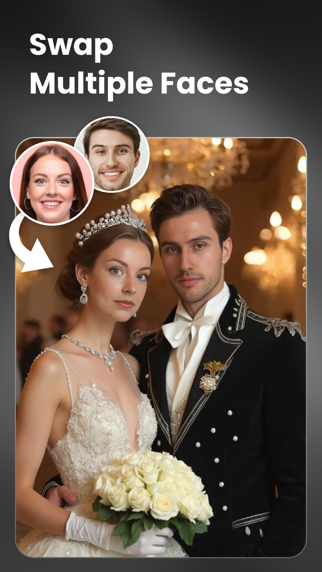 اسکرین شات 2 برنامه Face Swap - AI Photo Editor