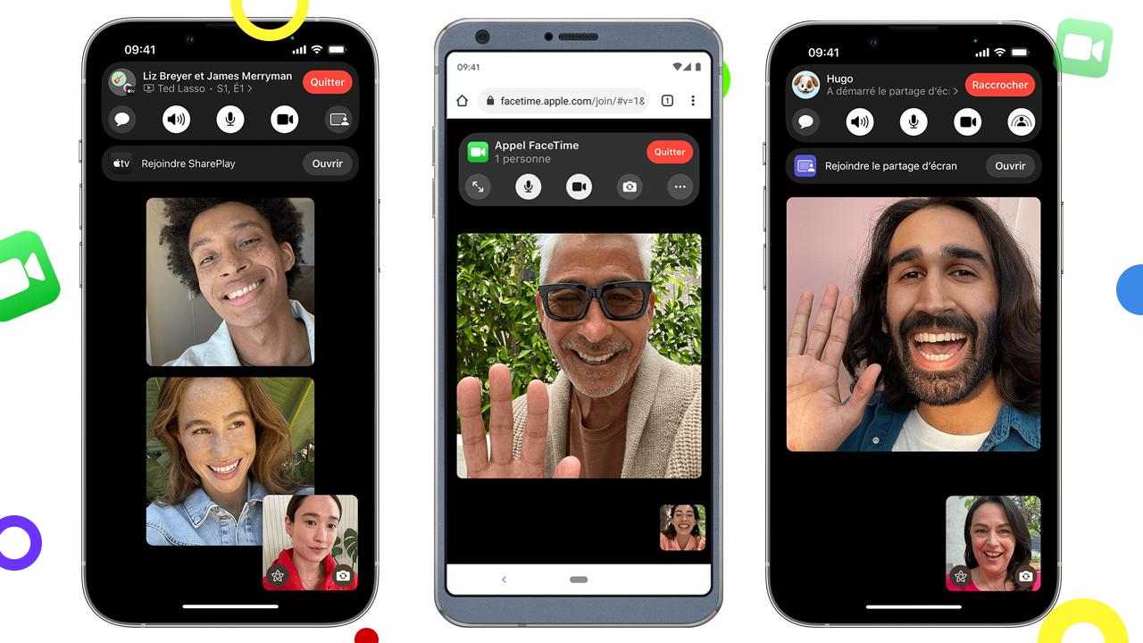 اسکرین شات 3 برنامه Facetime: Video. Call!