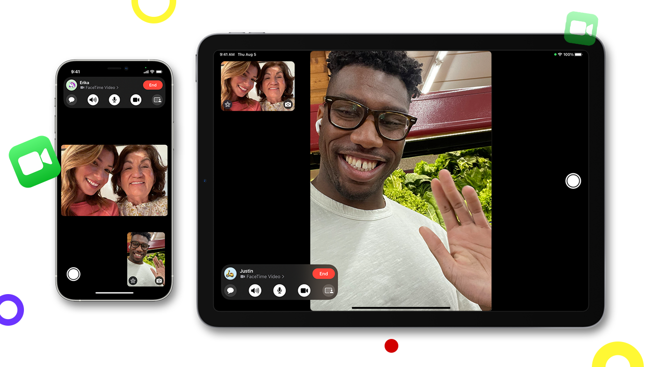 اسکرین شات 2 برنامه Facetime: Video. Call!