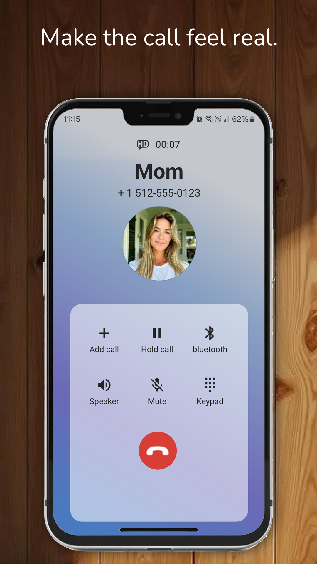 اسکرین شات 3 برنامه Fake Call - Prank