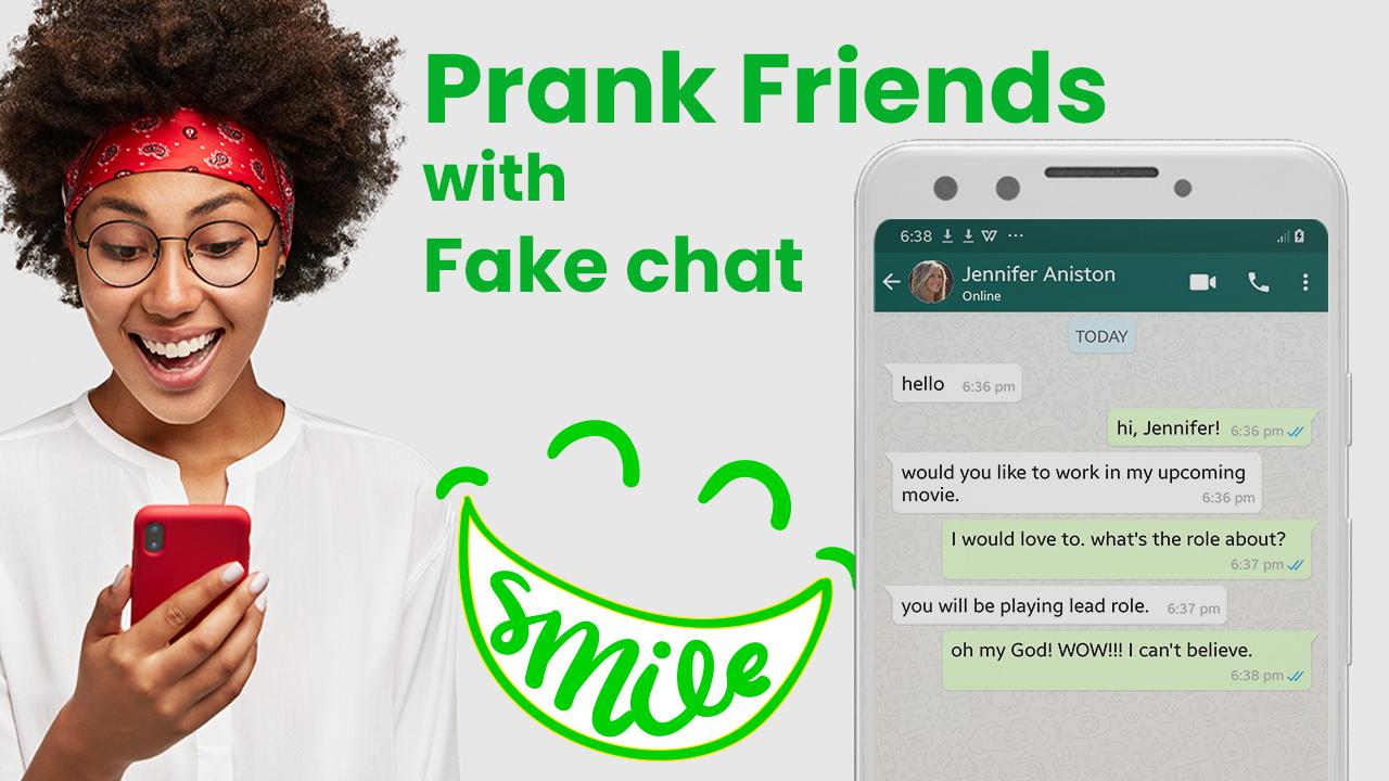 اسکرین شات 1 برنامه Fake Chat Maker - whatsmock