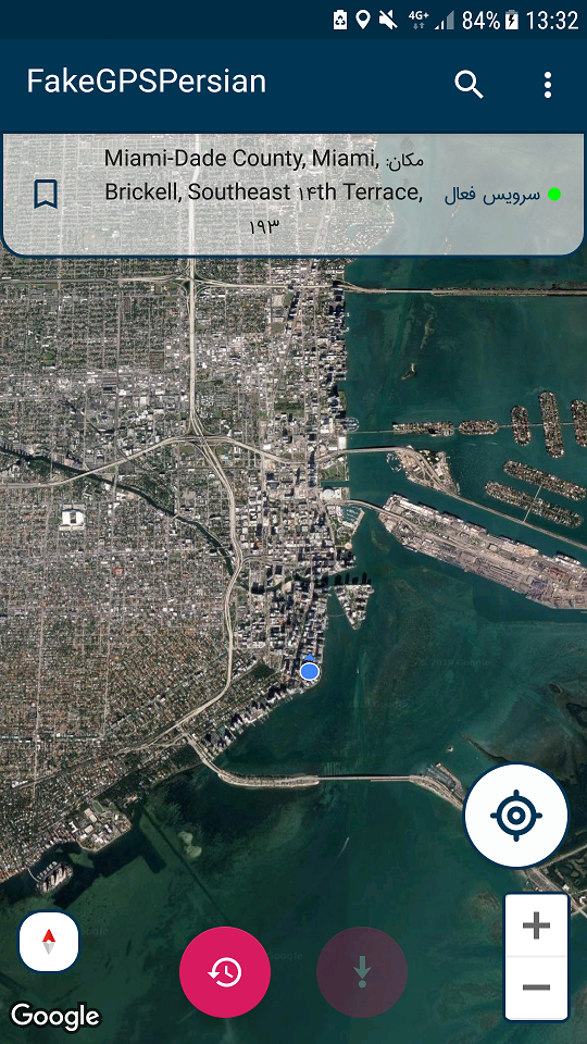 اسکرین شات 2 برنامه ایجاد موقعیت مجازی