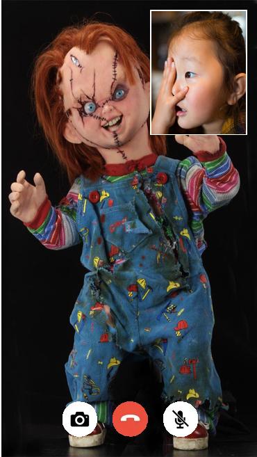 اسکرین شات 4 برنامه Chucky Call - The scary doll