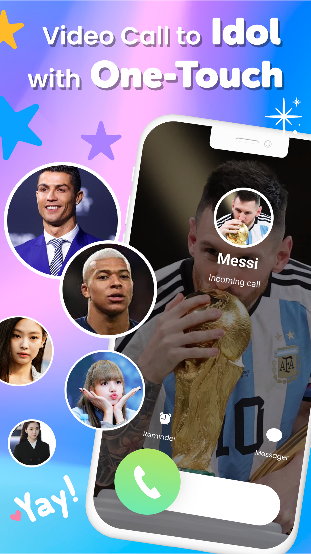 اسکرین شات 2 برنامه Fake Video Call - Prank App