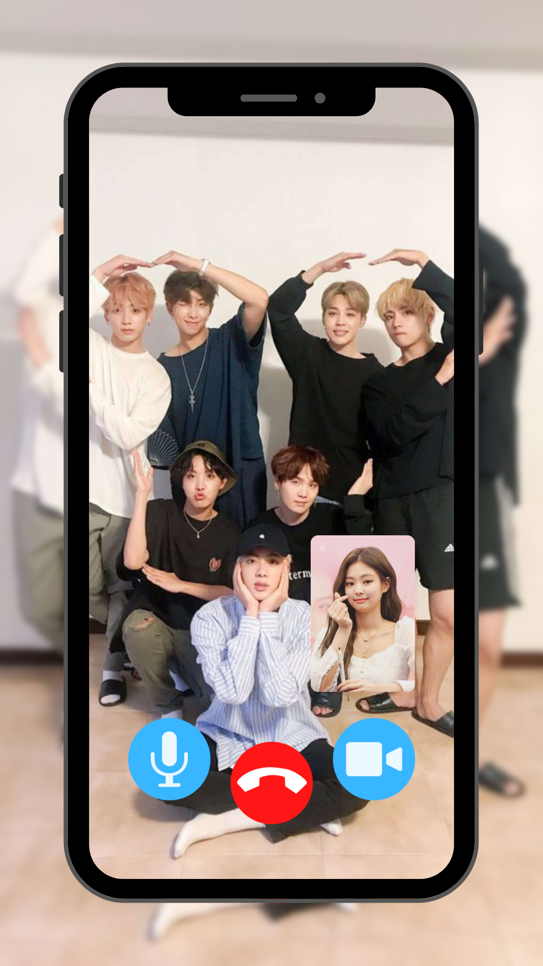 اسکرین شات 4 برنامه Bangtan Boys Video Wallpaper