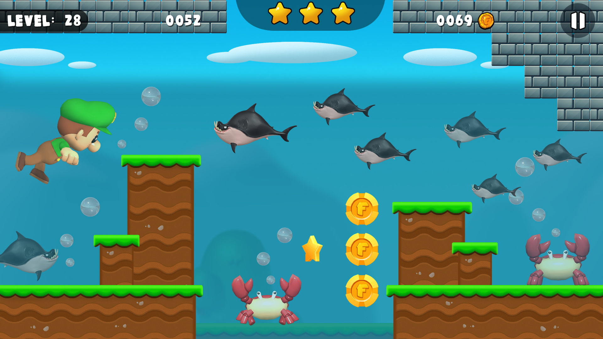 اسکرین شات 3 بازی Bob World Adventure 3D