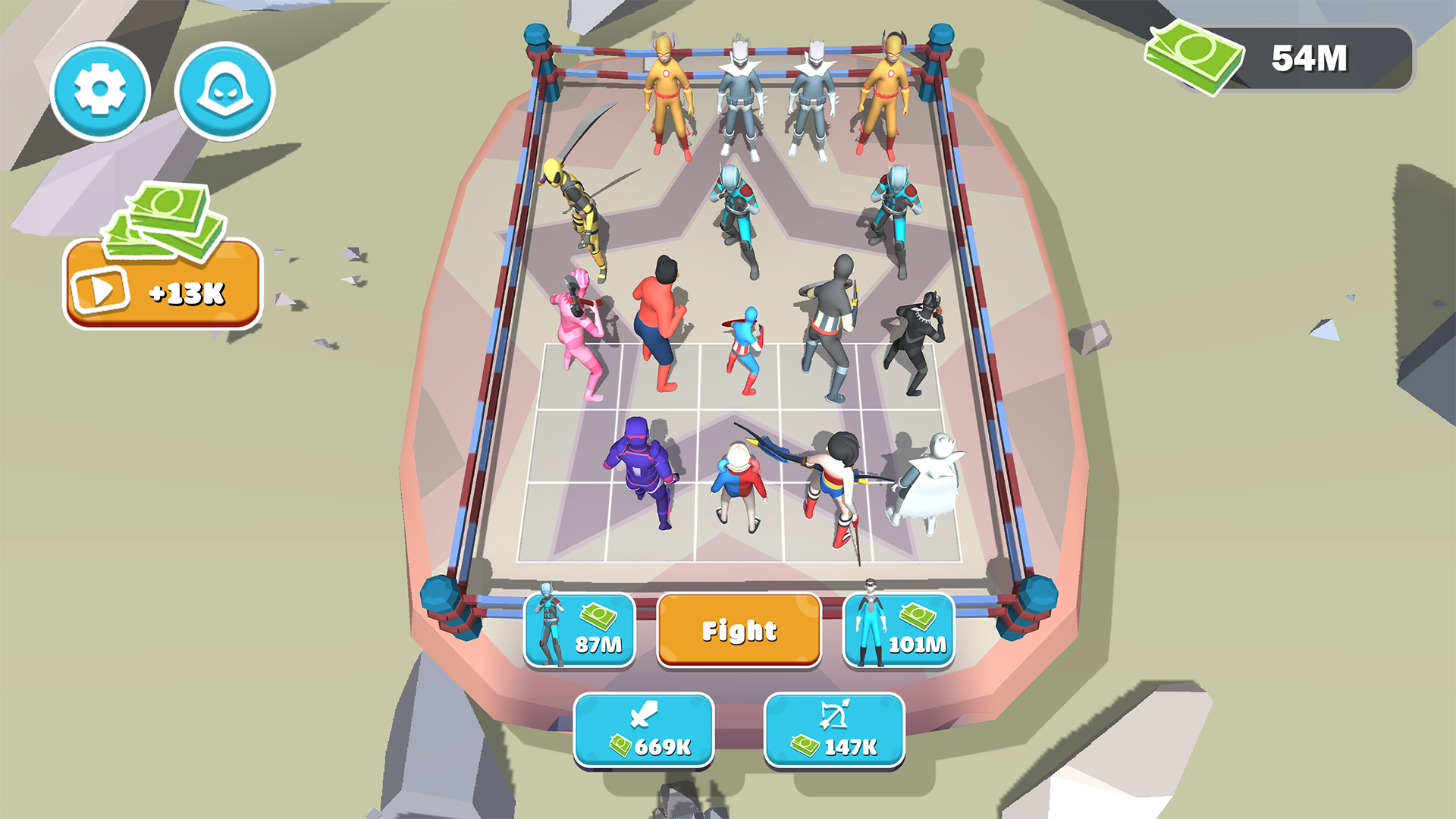 اسکرین شات 2 بازی Merge Master: Super Hero