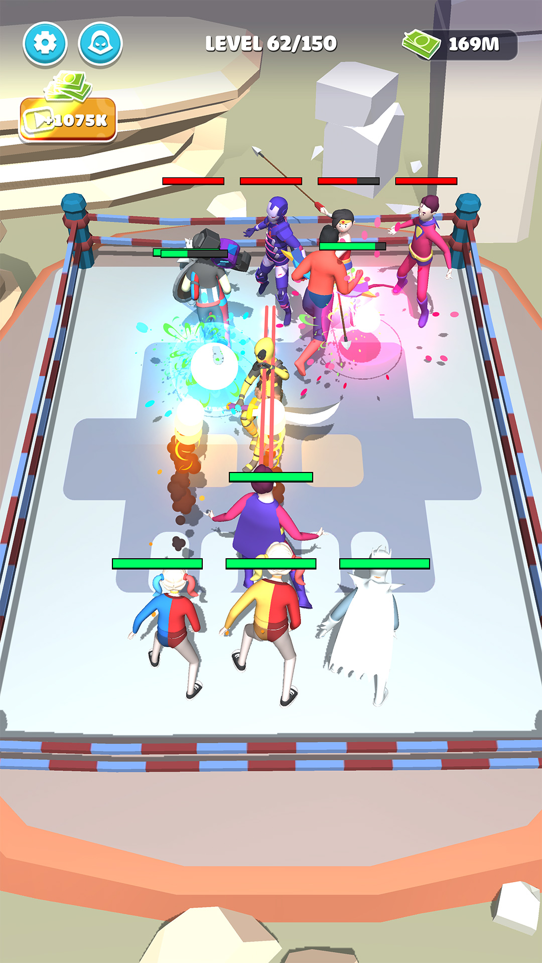 اسکرین شات 3 بازی Merge Master: Super Hero