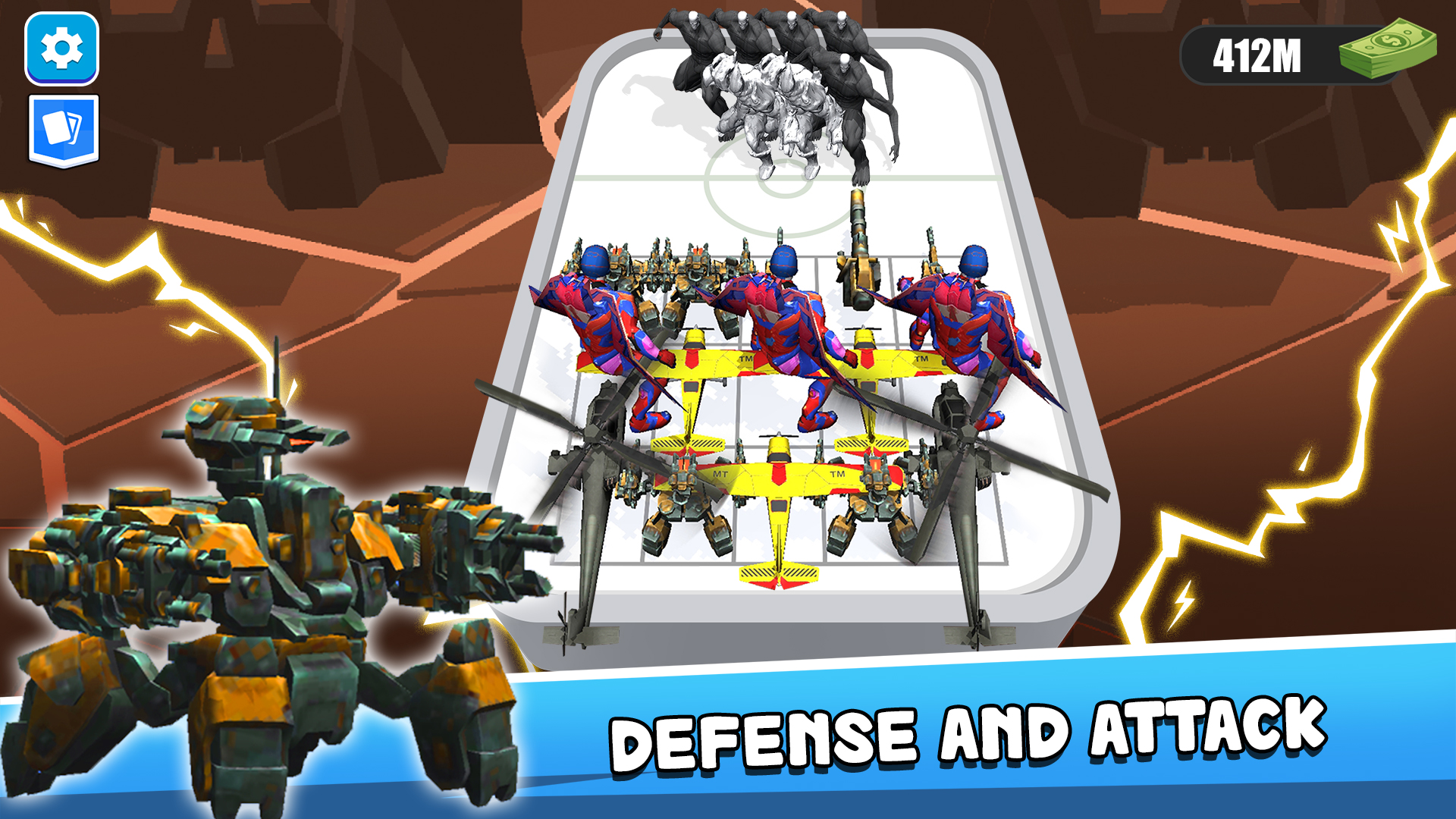 اسکرین شات 3 بازی Merge Master: Superhero Fight