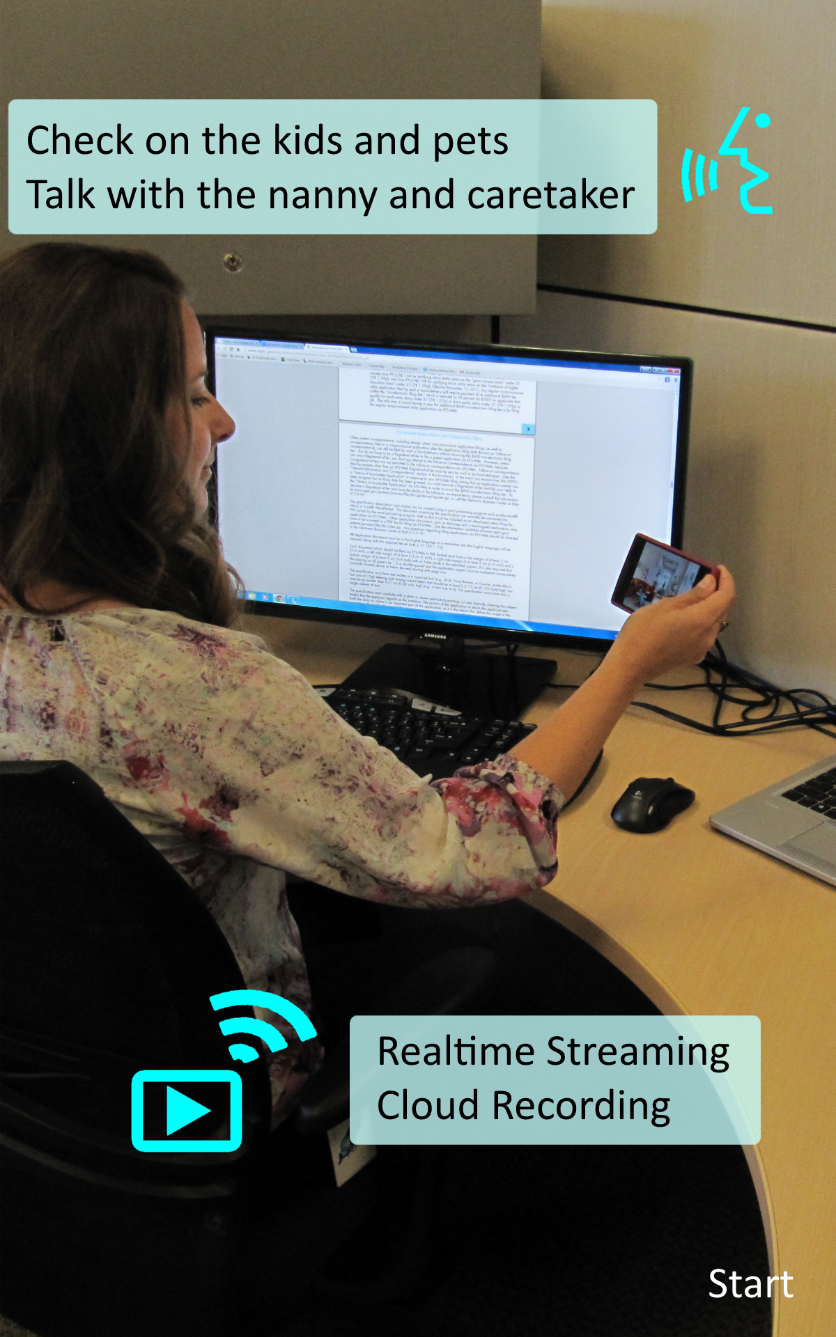 اسکرین شات 6 برنامه Smart Home Surveillance Picket