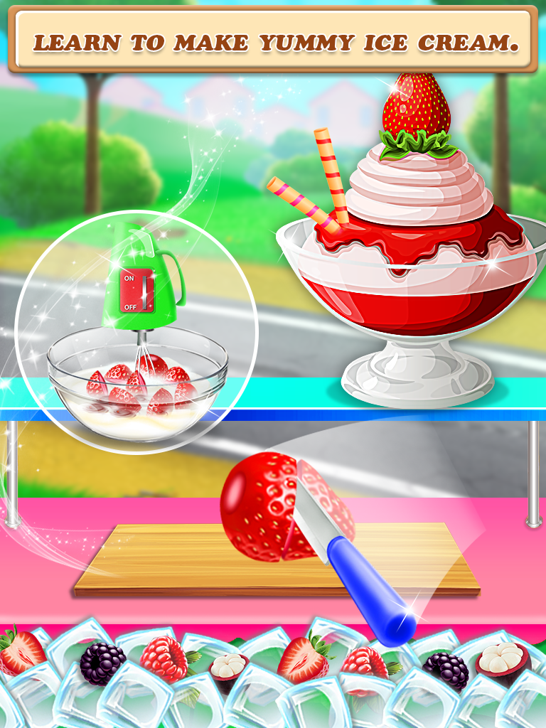 اسکرین شات 1 بازی Street Ice Cream Shop Game