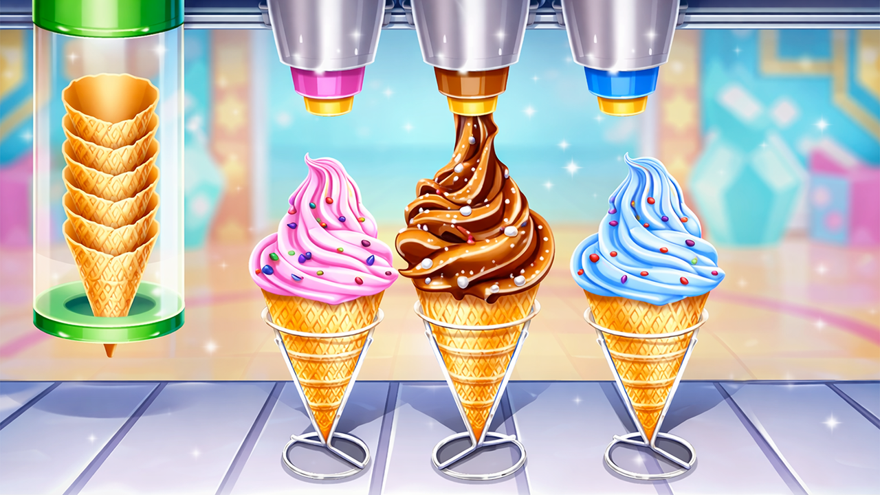 اسکرین شات 2 بازی Ice cream games DIY, ASMR