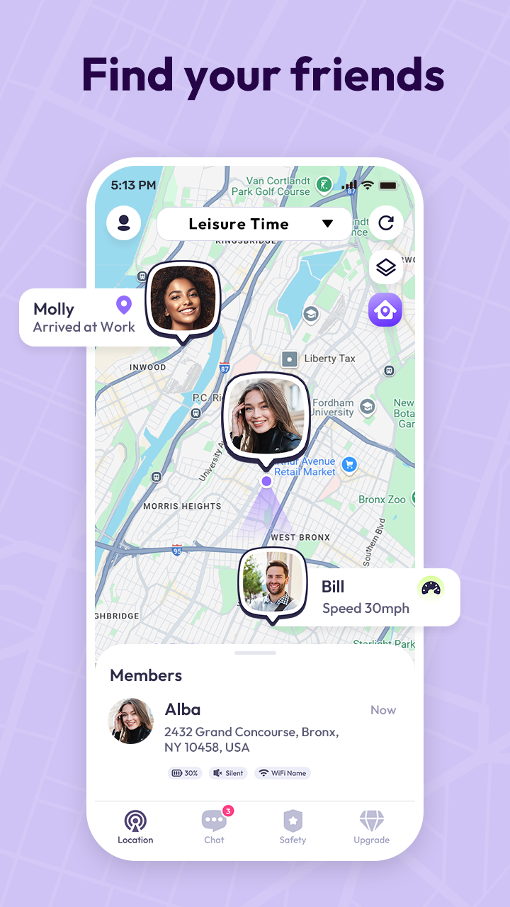 اسکرین شات 2 برنامه Link360: GPS Tracker