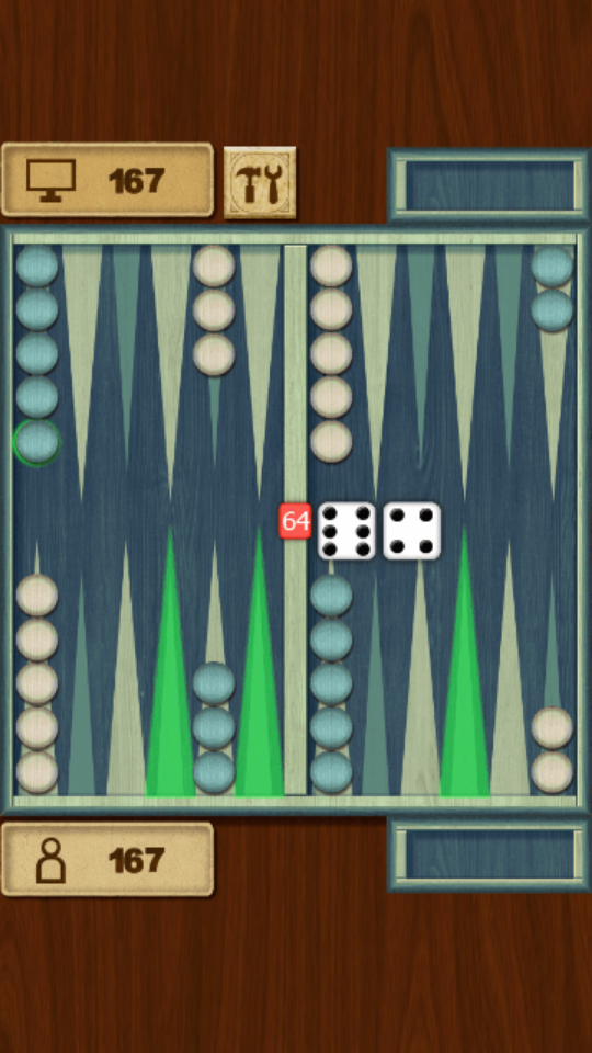 اسکرین شات 4 بازی Backgammon Classic