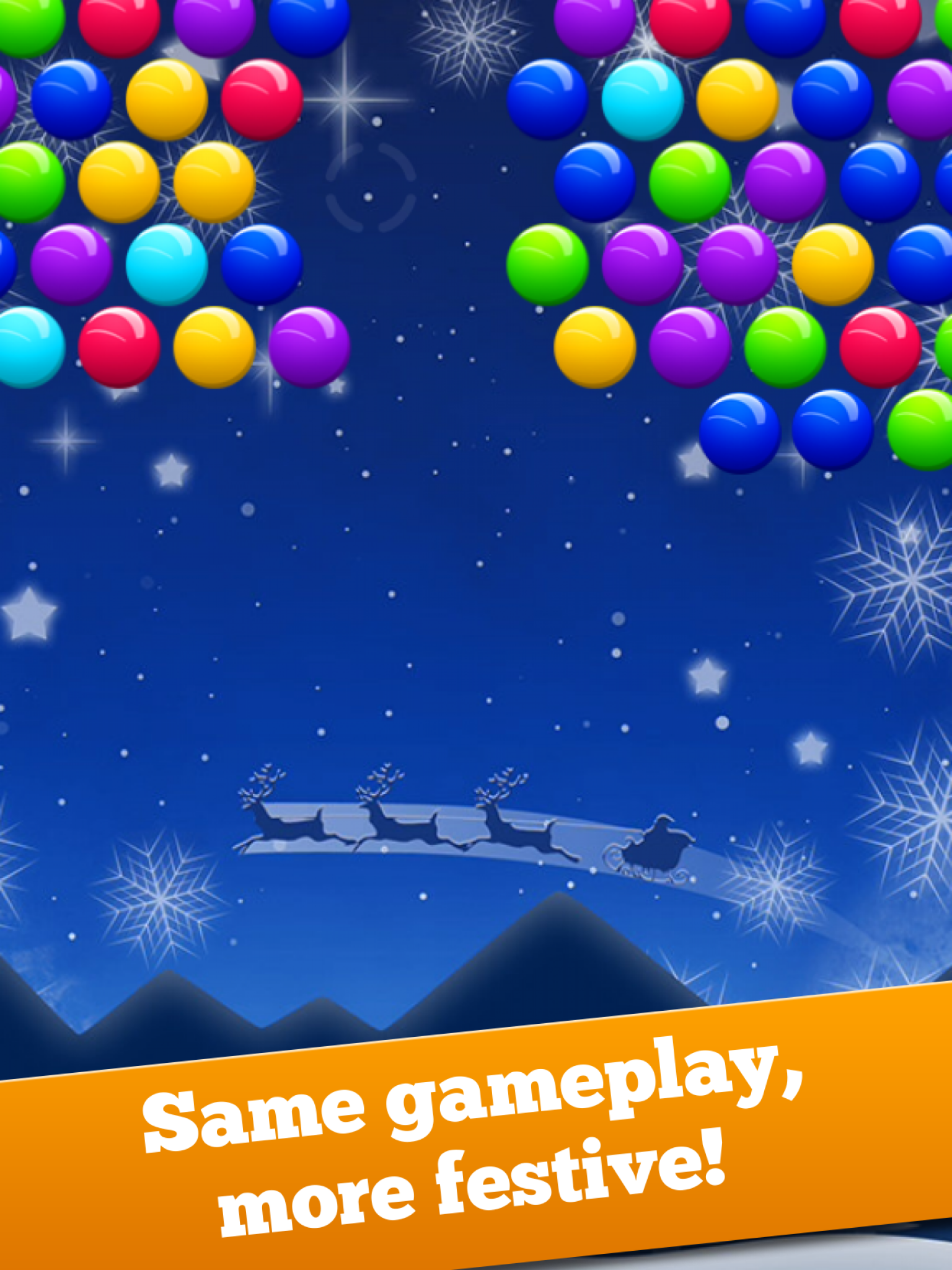 اسکرین شات 1 بازی Smarty Bubbles XMAS Edition