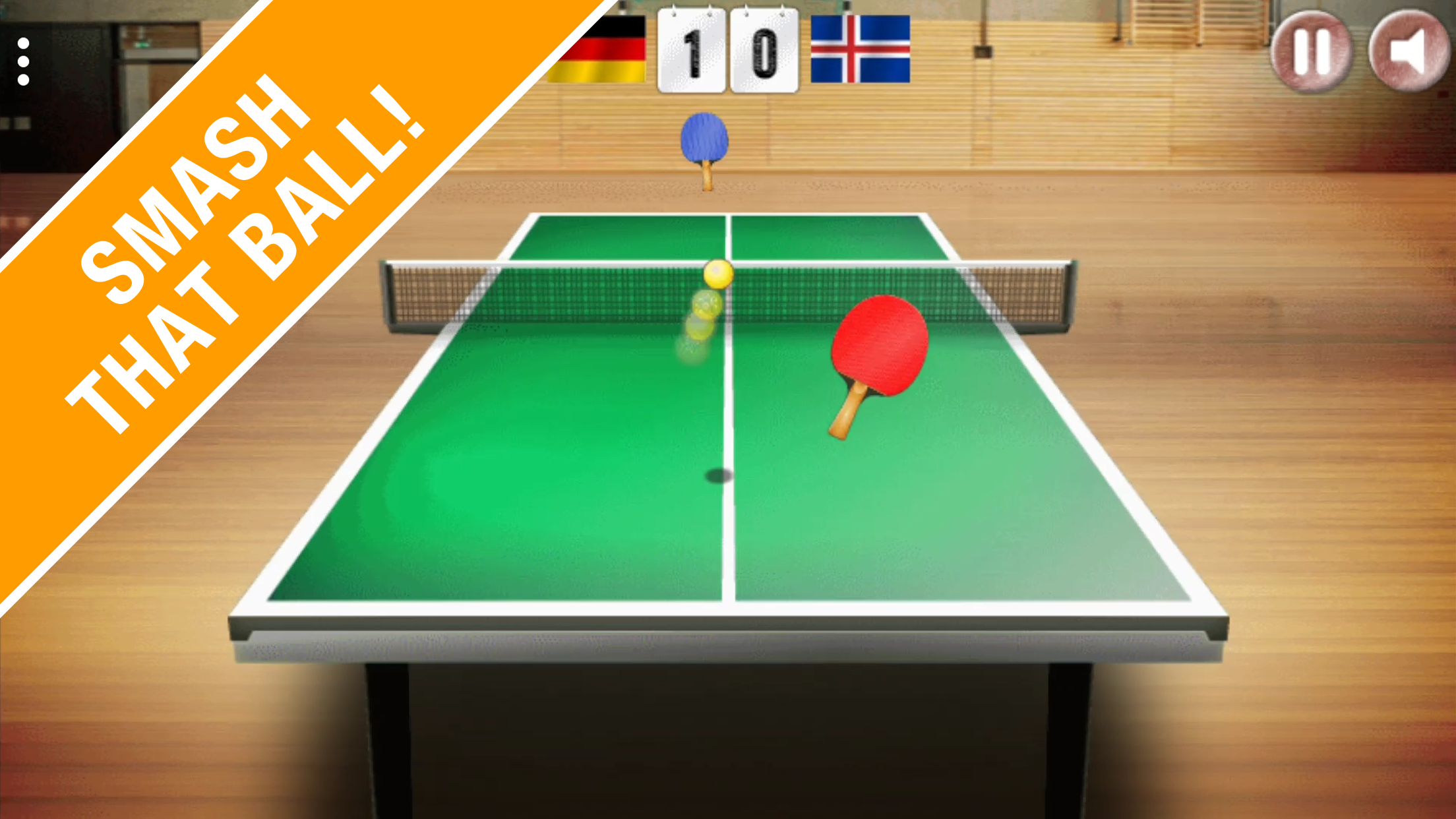 اسکرین شات 1 بازی Table Tennis 3D Ping Pong Game