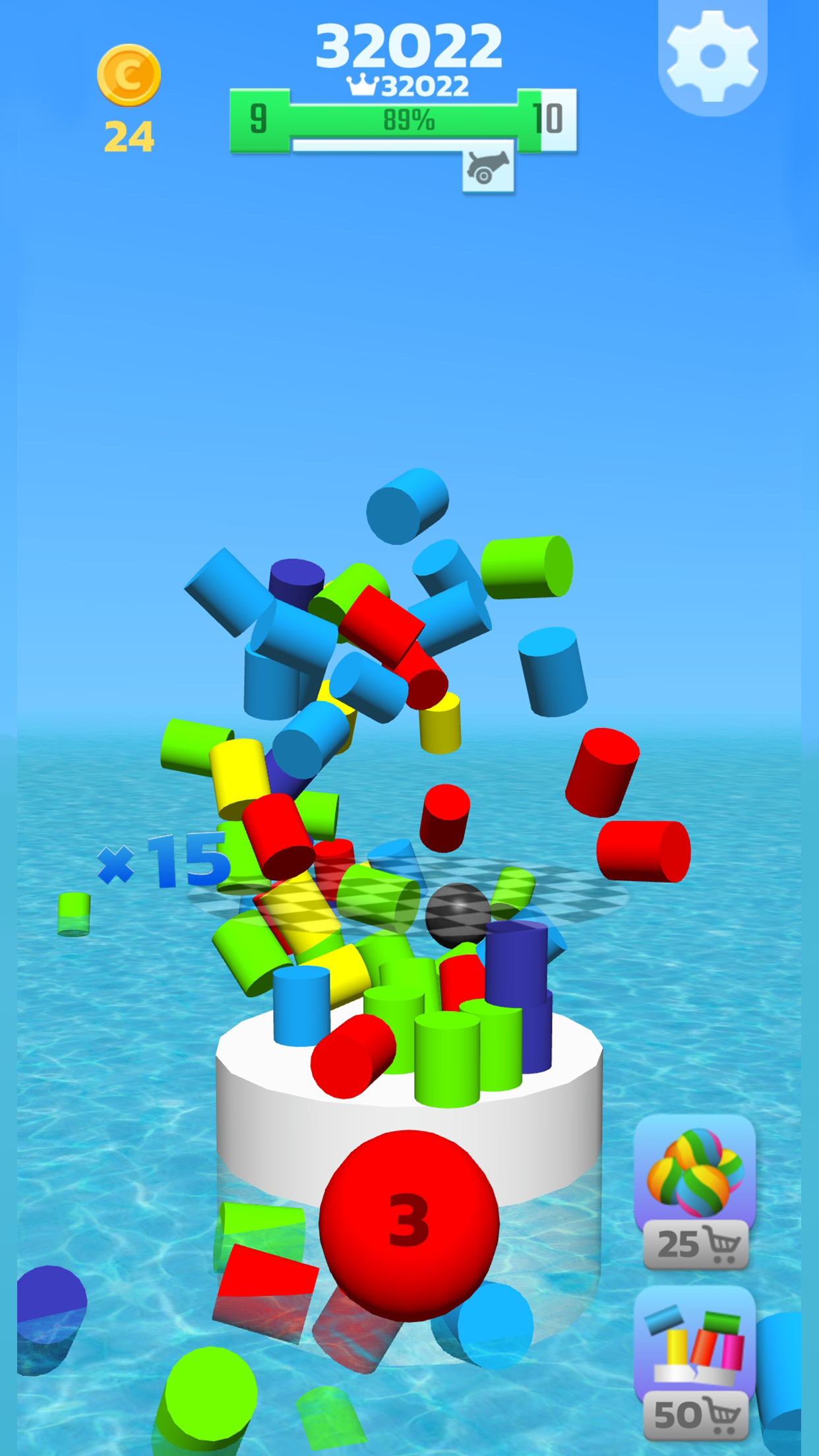 اسکرین شات 5 بازی Tower Crash 3D