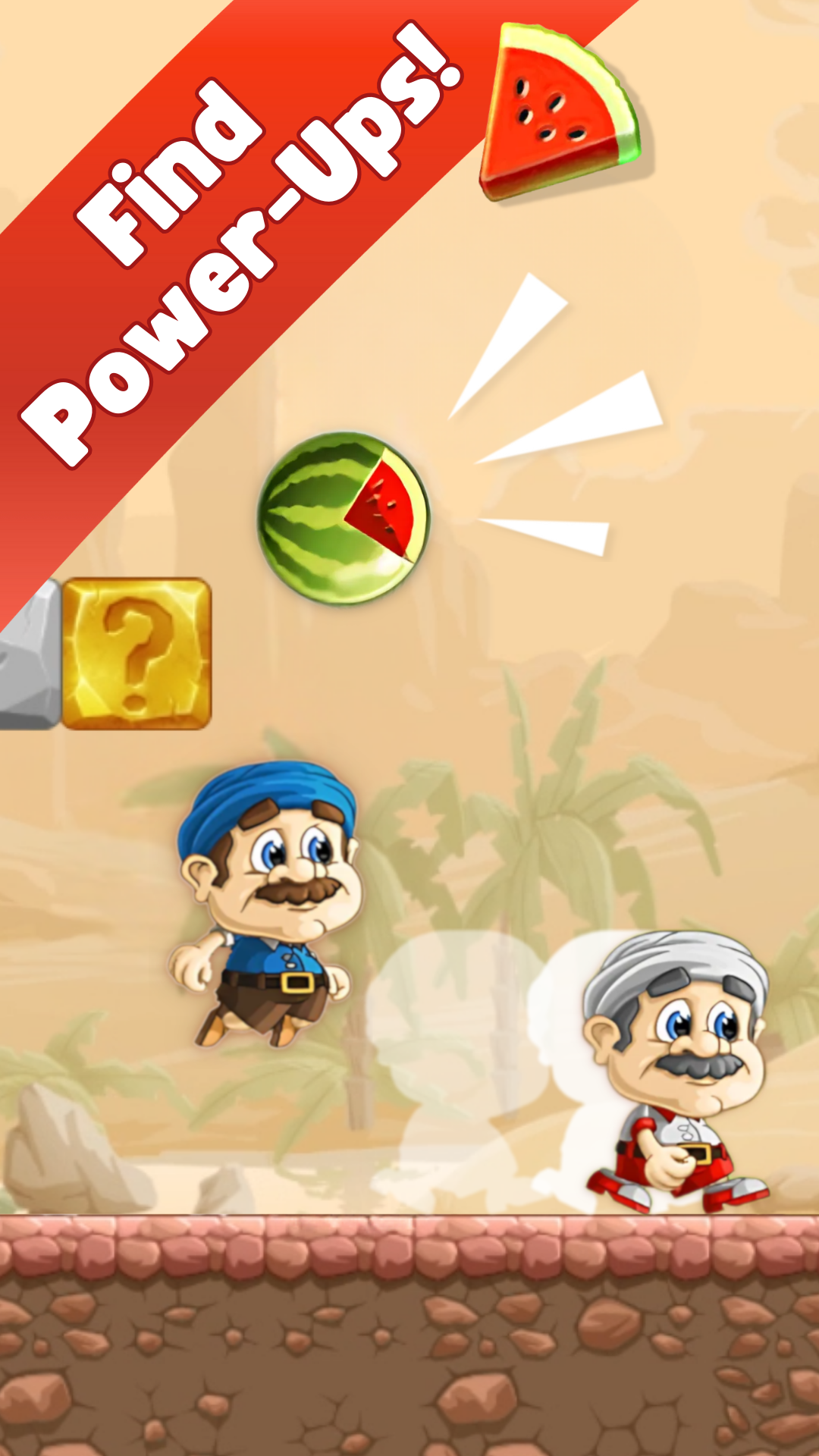 اسکرین شات 5 بازی Uncle Ahmed – Jump & Run