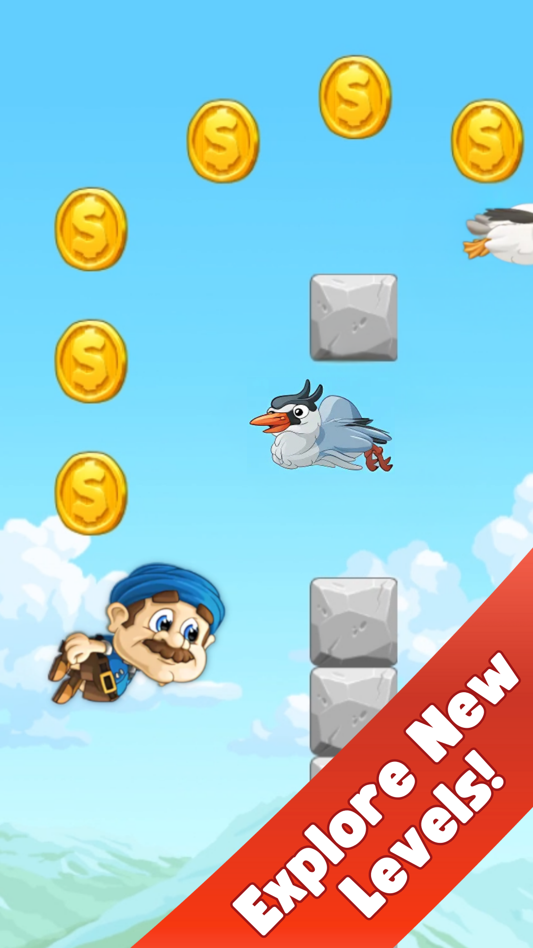 اسکرین شات 8 بازی Uncle Ahmed – Jump & Run