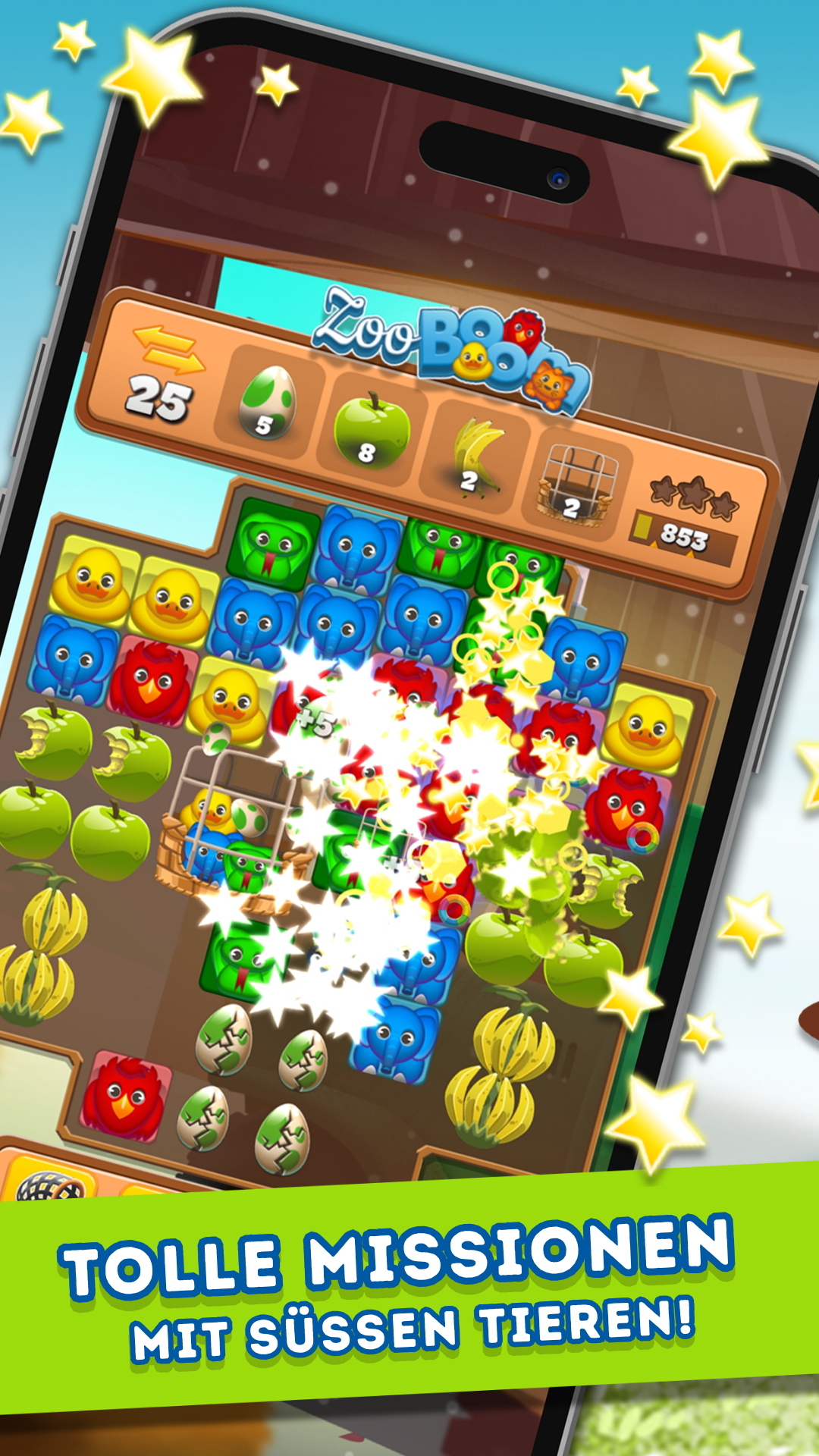 اسکرین شات 2 بازی Zoo Boom: Wildes Puzzle